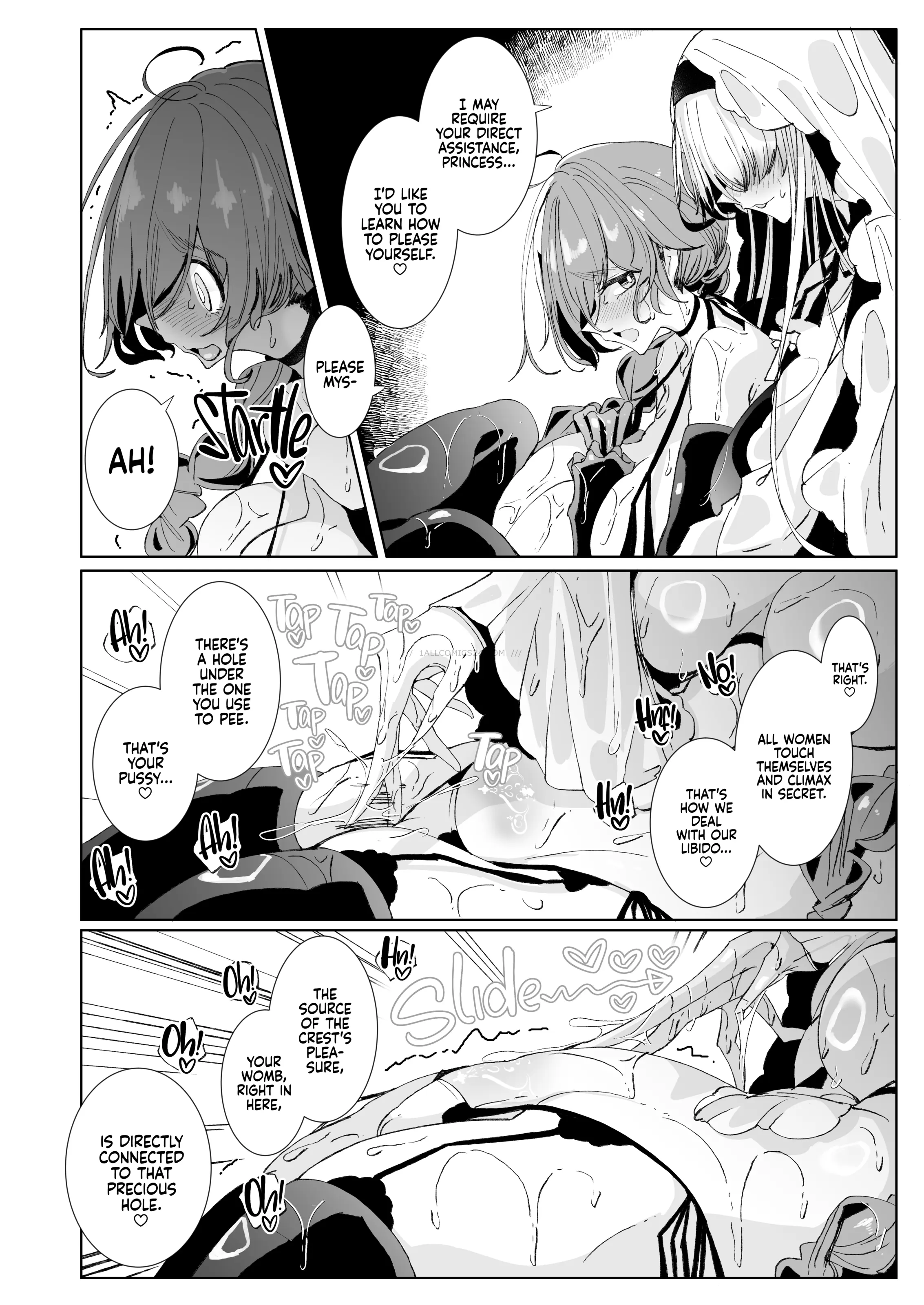 Watch porn comics — The marked oblivious princess 23 — by allcomics24.com