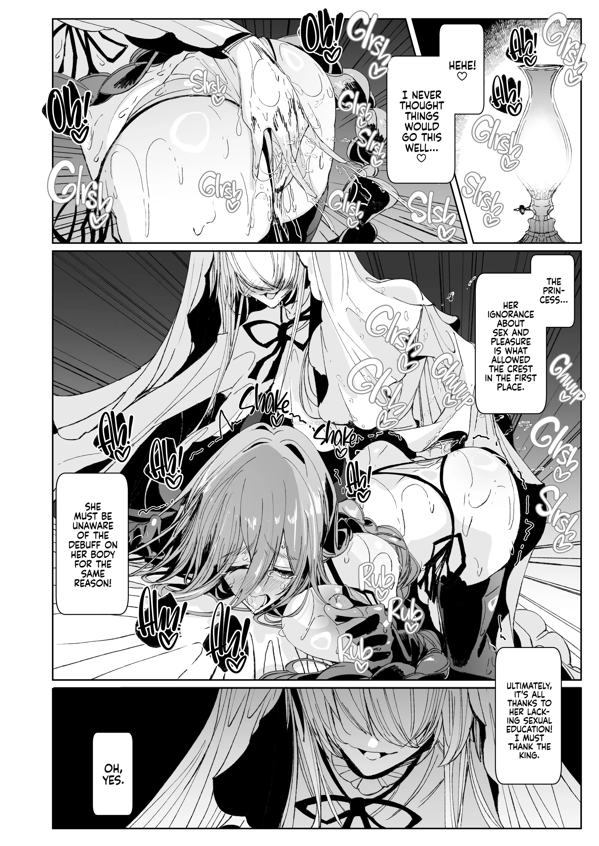 Watch porn comics — The marked oblivious princess 43 — by allcomics24.com