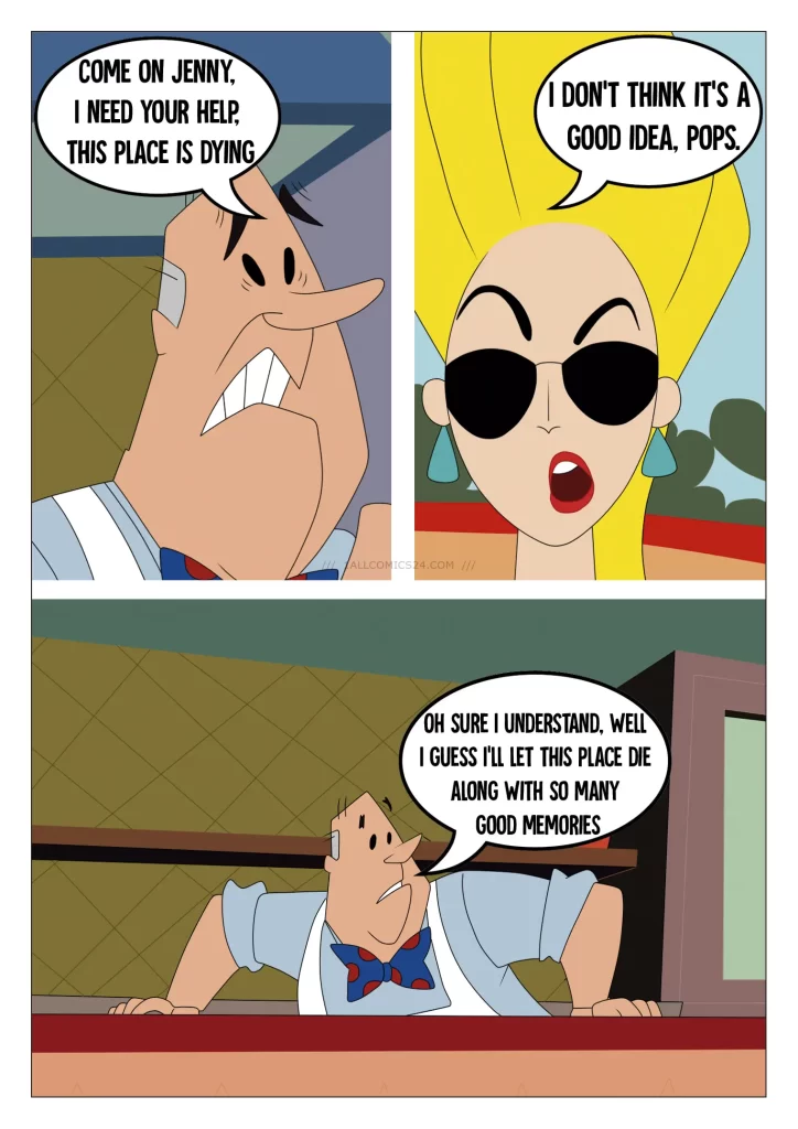 Watch porn comics — A star is born johnny bravo 14 — by 1allcomics24.com