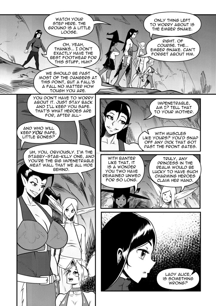 Watch porn comics — Alice in no man's land 1 (12) — by 1allcomics24.com