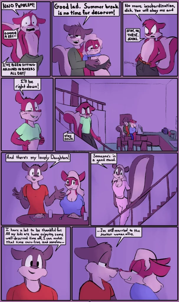 Watch porn comics — Brambletree family summer vacation 13 — by 1allcomics24.com