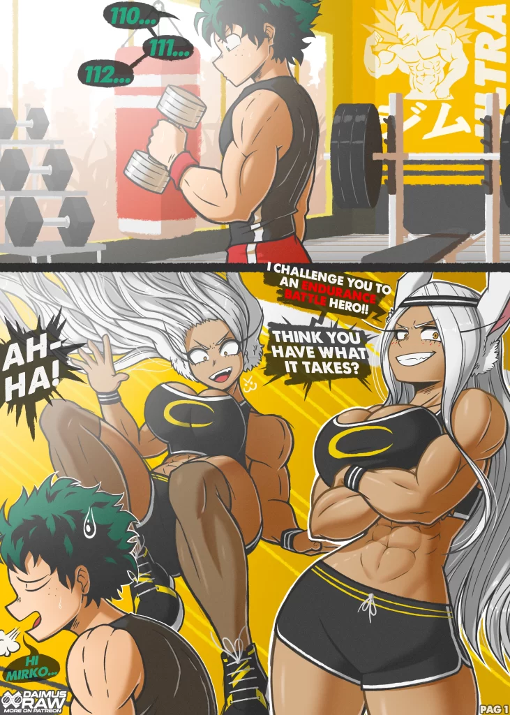 Watch porn comics — Buns of steel 02 — by 1allcomics24.com