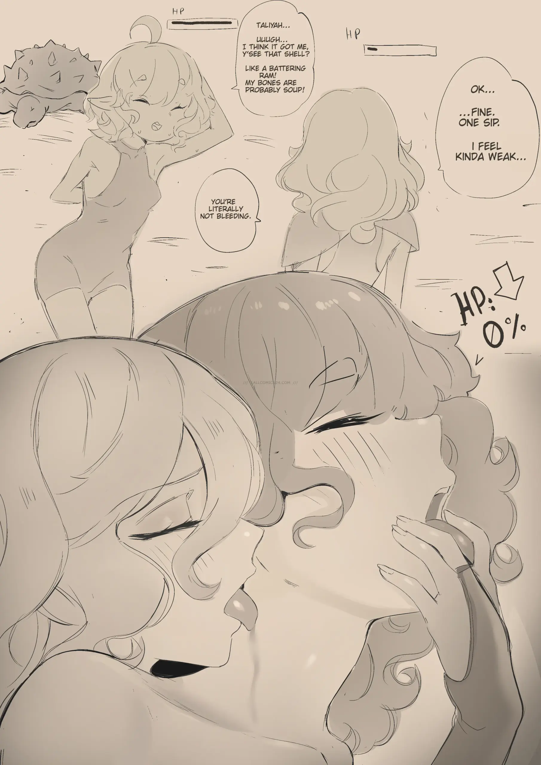 Watch porn comics — Cleric taliyah dumb and cute 05 — by 1allcomics24.com
