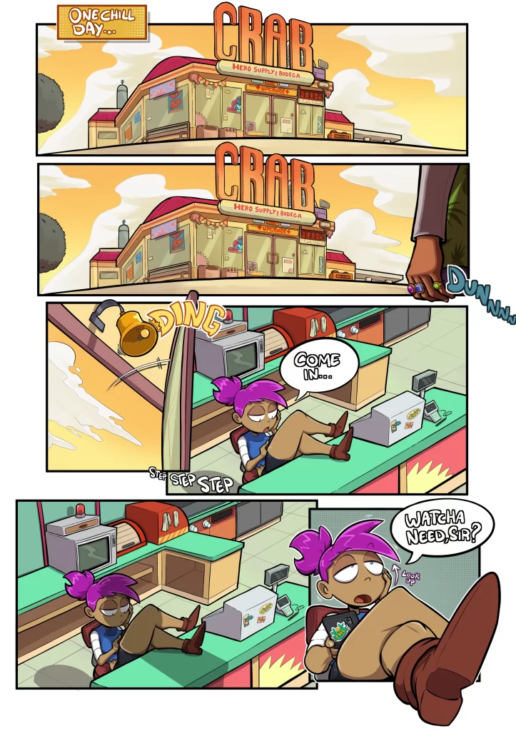 Watch porn comics — Enid has a special visit 2 — by 1allcomics24.com