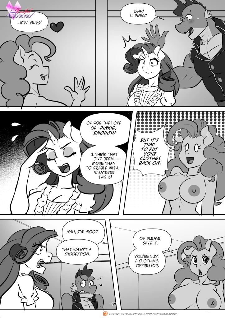 Watch porn comics — Lustful diamond pink in the halls 06 — by 1allcomics24.com
