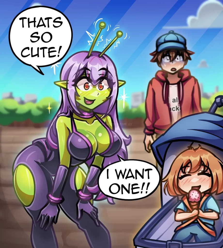 Watch porn comics — Out of this world 08 — by 1allcomics24.com