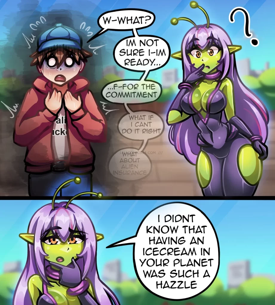 Watch porn comics — Out of this world 09 — by 1allcomics24.com