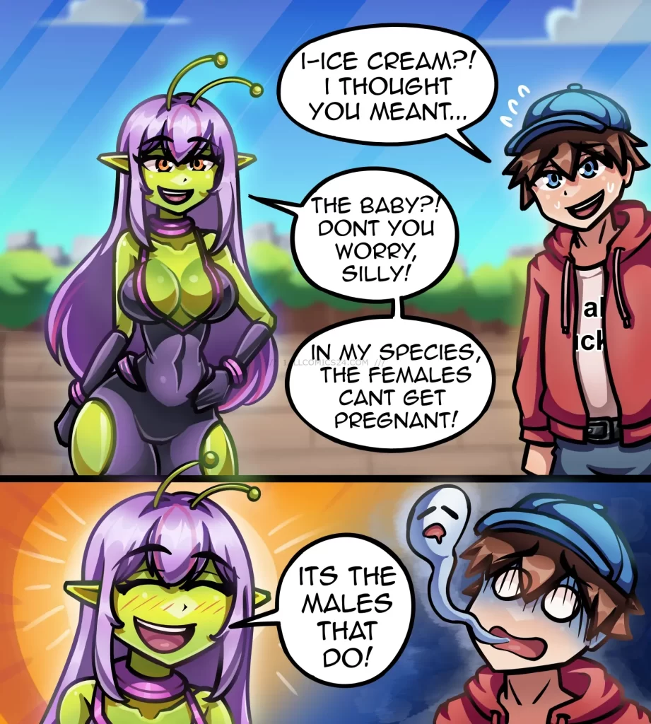 Watch porn comics — Out of this world 10 — by 1allcomics24.com
