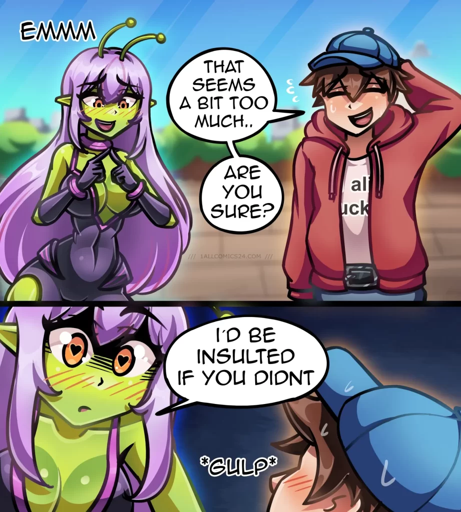 Watch porn comics — Out of this world 13 — by 1allcomics24.com
