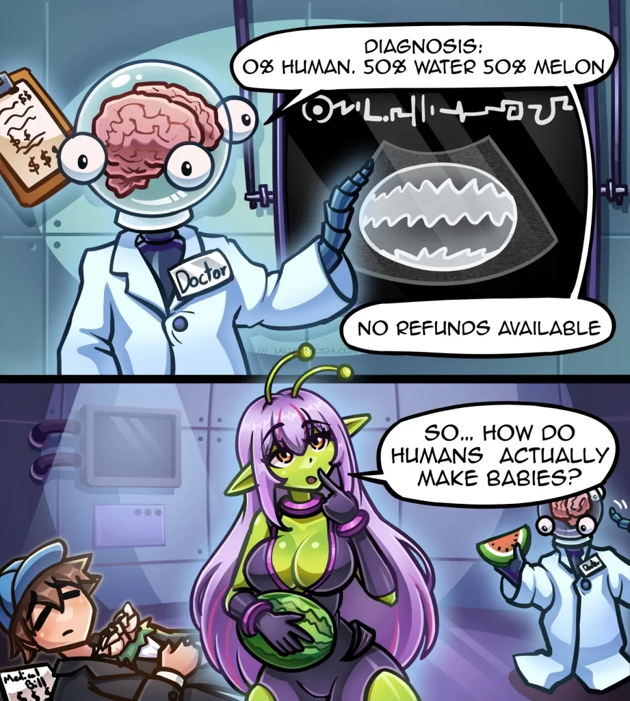 Watch porn comics — Out of this world 27 — by 1allcomics24.com