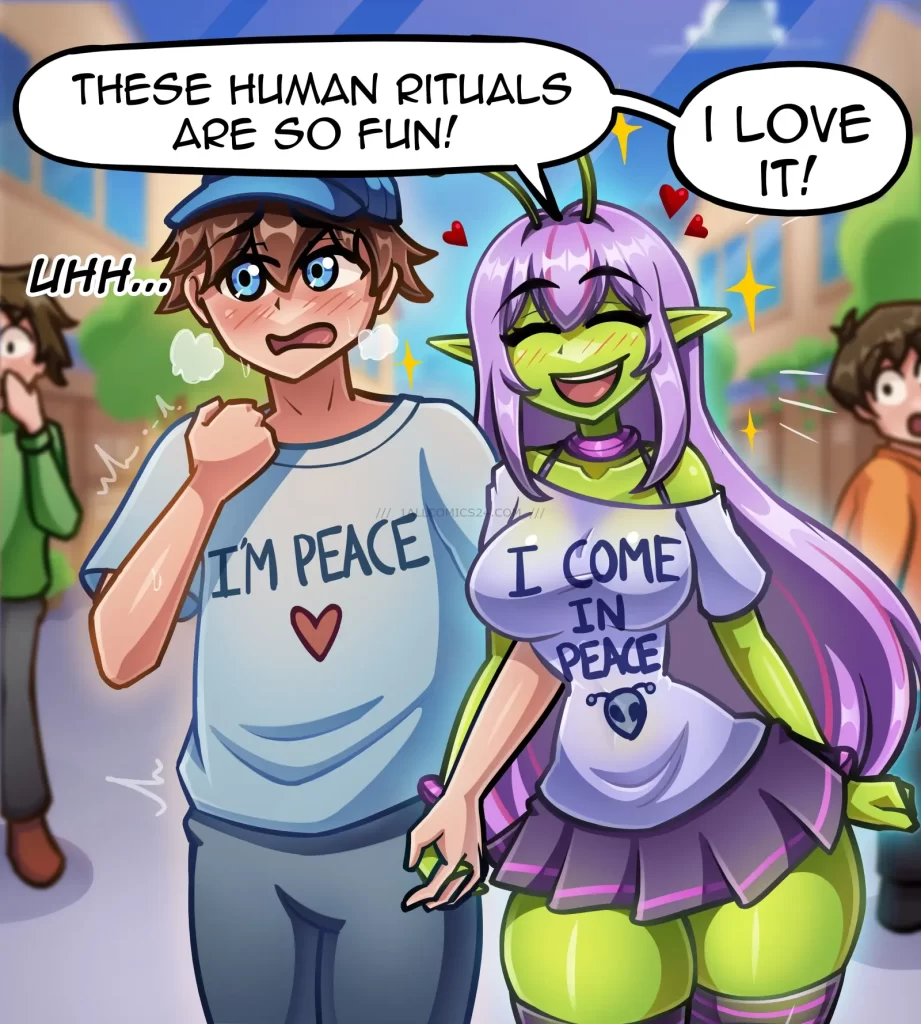 Watch porn comics — Out of this world 37 — by 1allcomics24.com