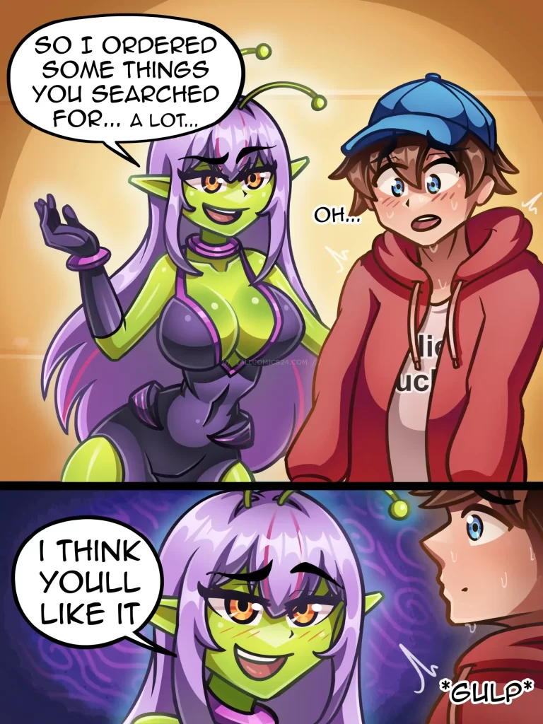 Watch porn comics — Out of this world 42 — by 1allcomics24.com