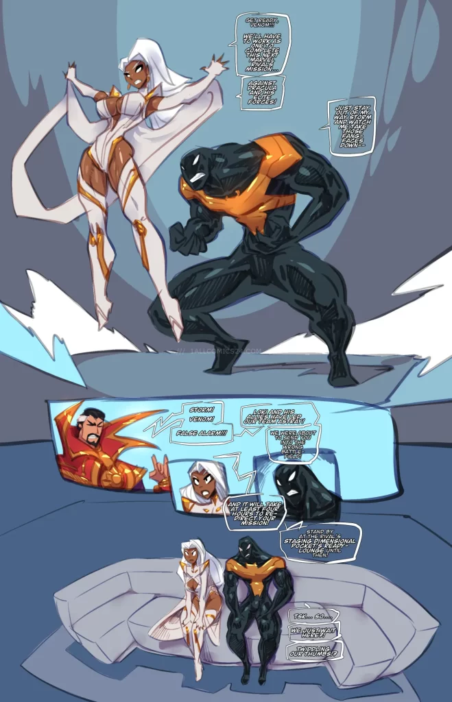 Watch porn comics — Storm x pure venom goof of 01 — by 1allcomics24.com