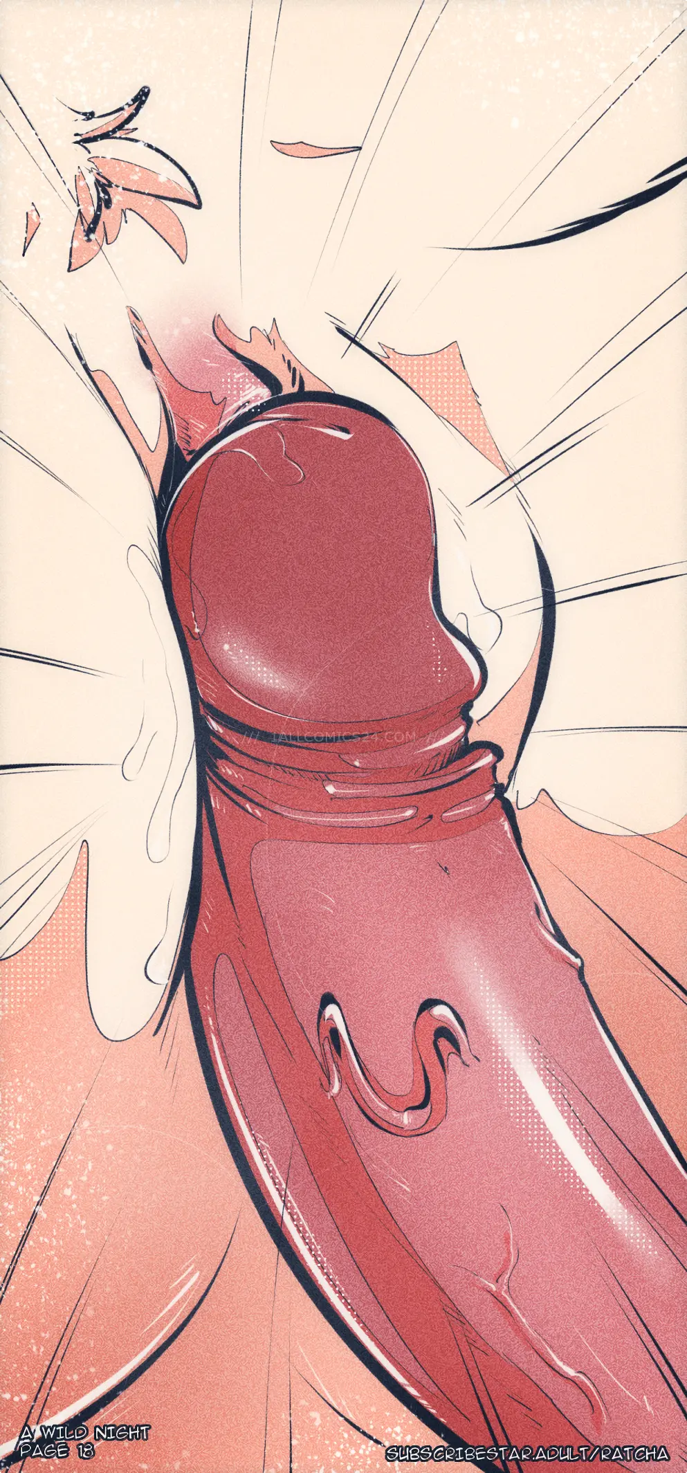 Watch porn comics — A wild night 18 — by allcomics24.com