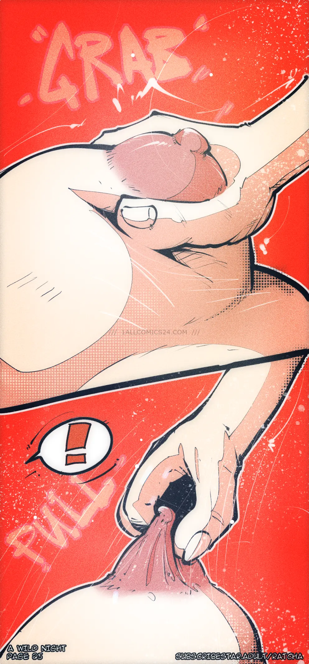Watch porn comics — A wild night 25 — by allcomics24.com