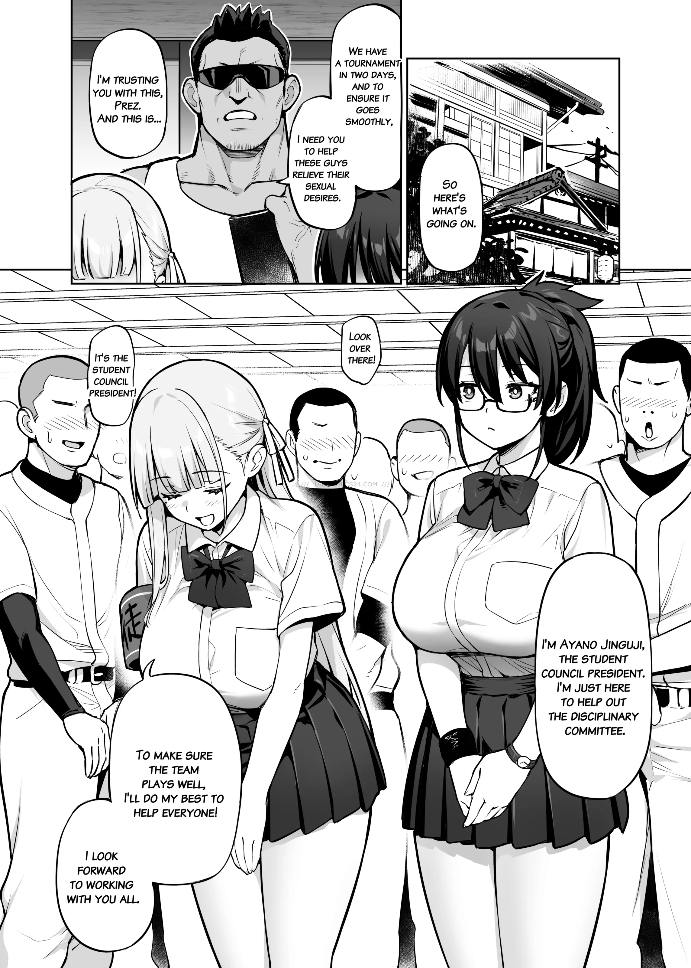 Watch porn comics — About the student council members huge tits 06 — by allcomics24.com