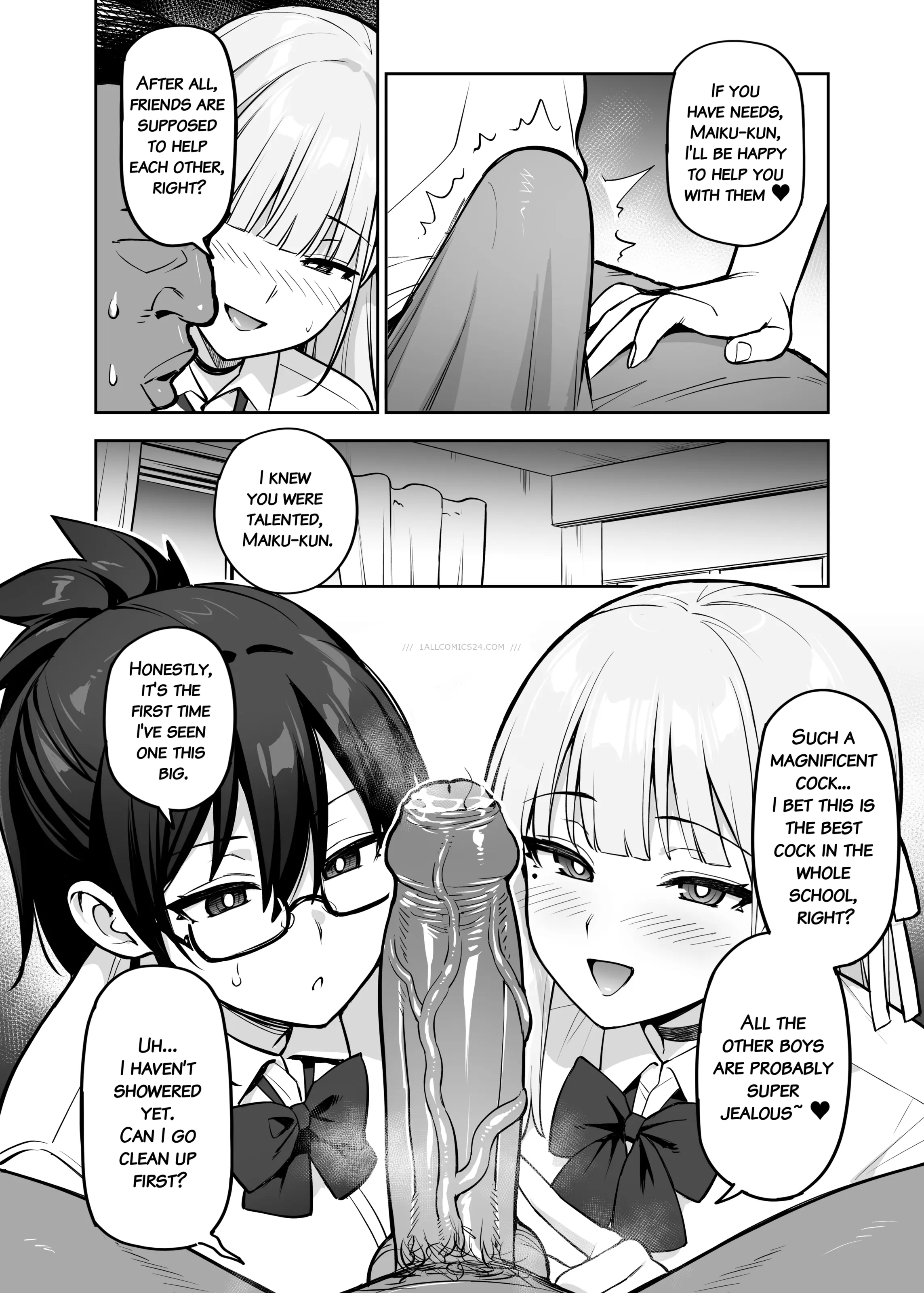 Watch porn comics — About the student council members huge tits 35 — by allcomics24.com