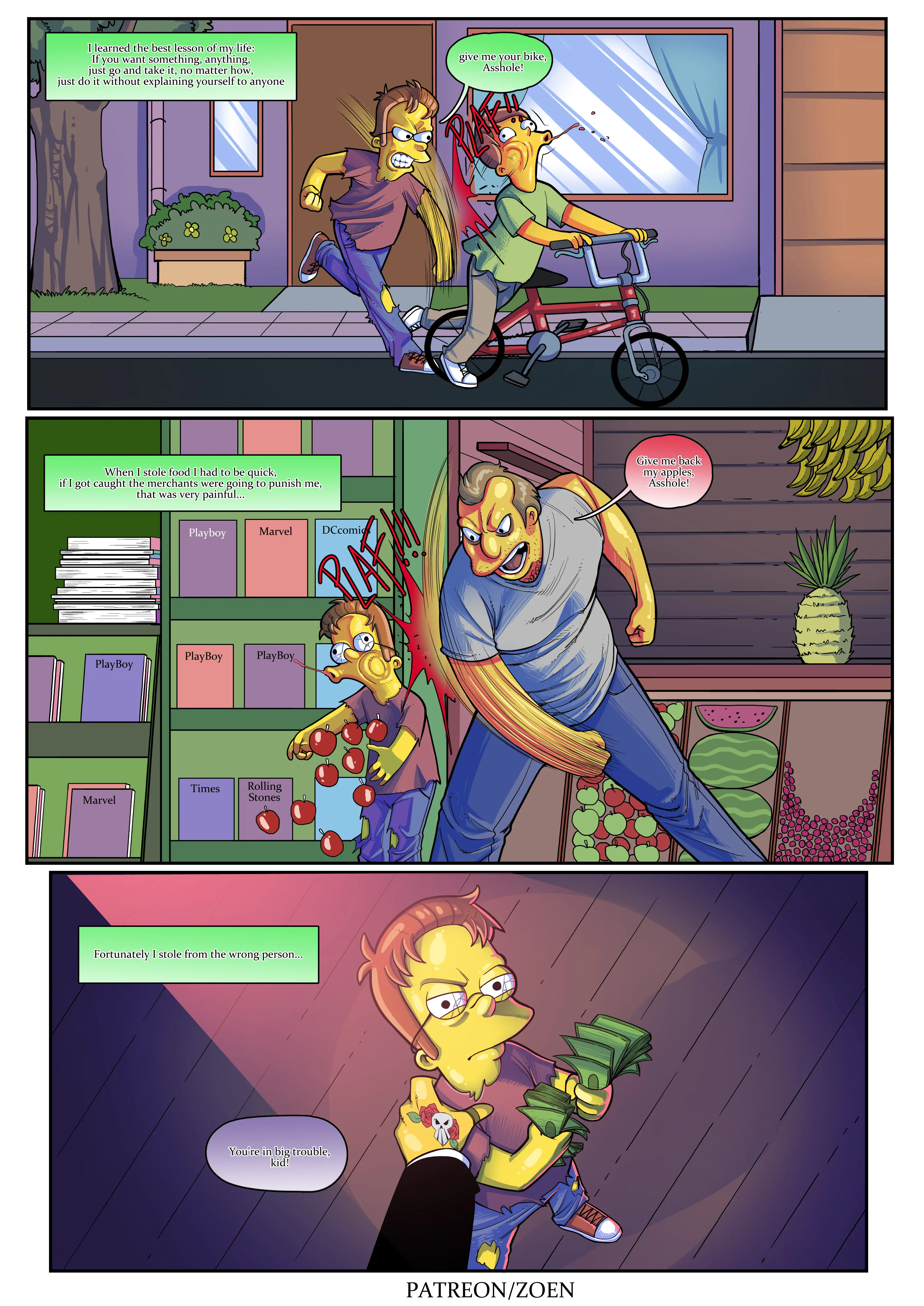 Watch porn comics — Bad boy 04 — by allcomics24.com