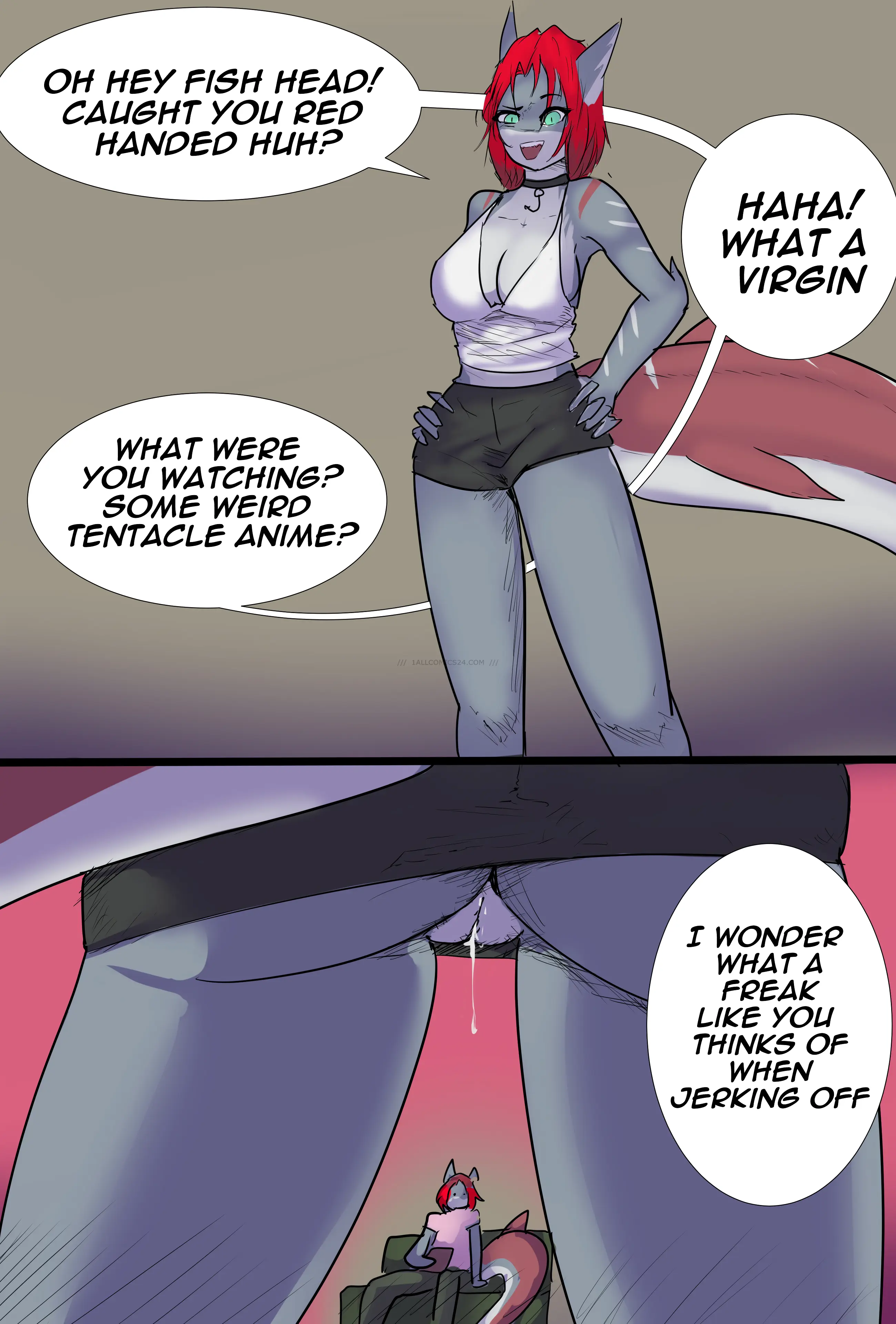 Watch porn comics — Baited desires 005 — by allcomics24.com