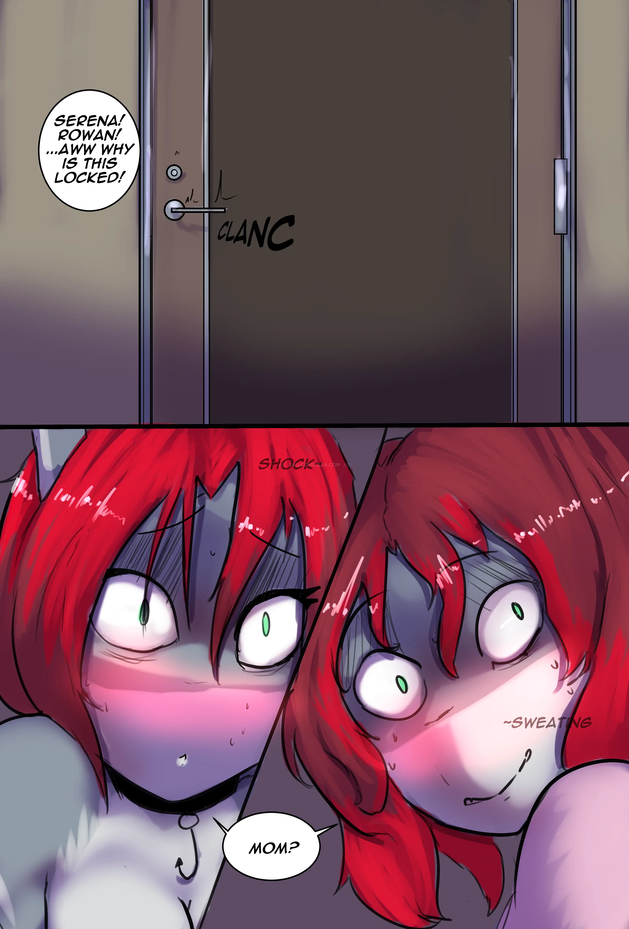 Watch porn comics — Baited desires 024 — by allcomics24.com