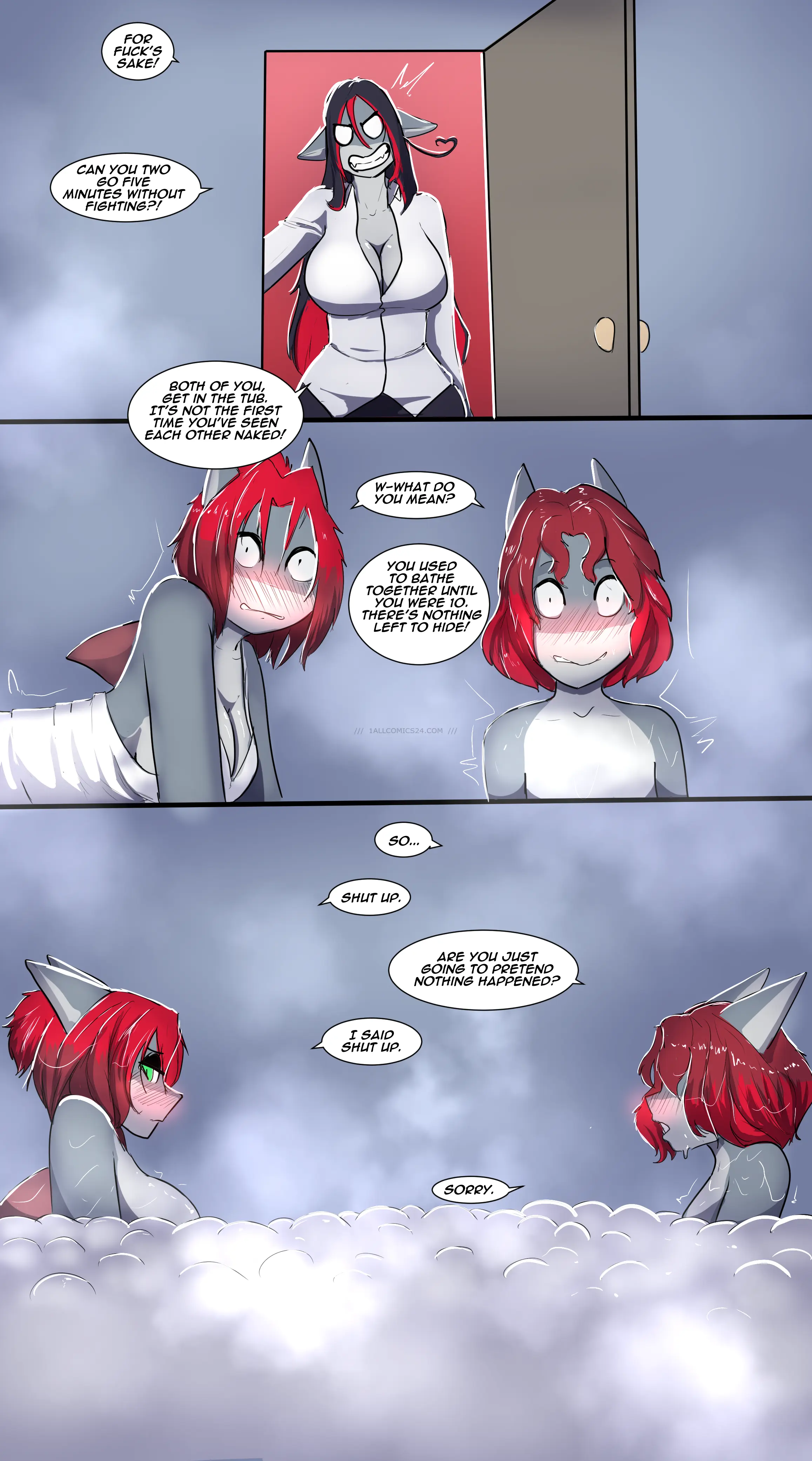 Watch porn comics — Baited desires 066 — by allcomics24.com