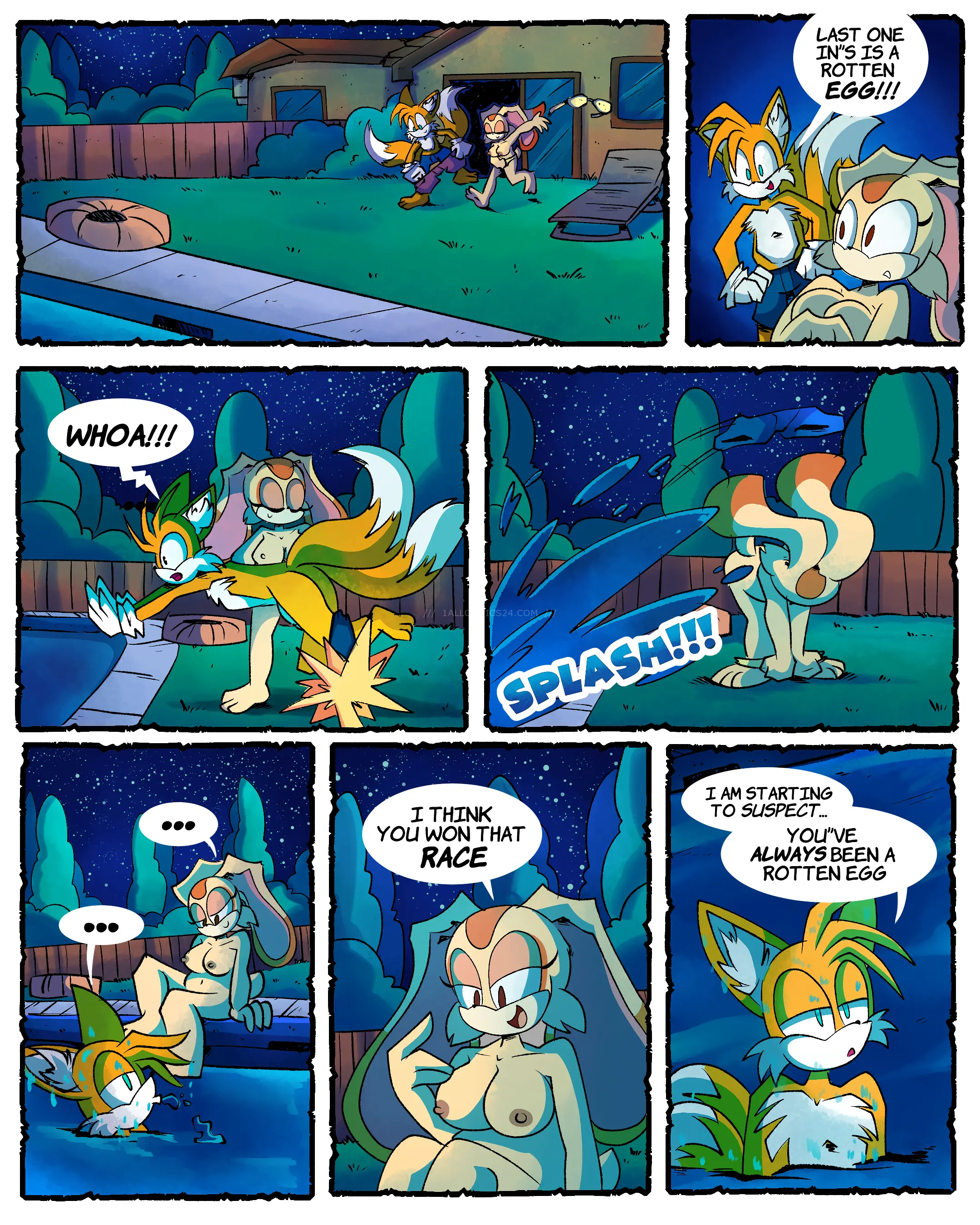 Watch porn comics — Caught in the moonlight 04 — by allcomics24.com