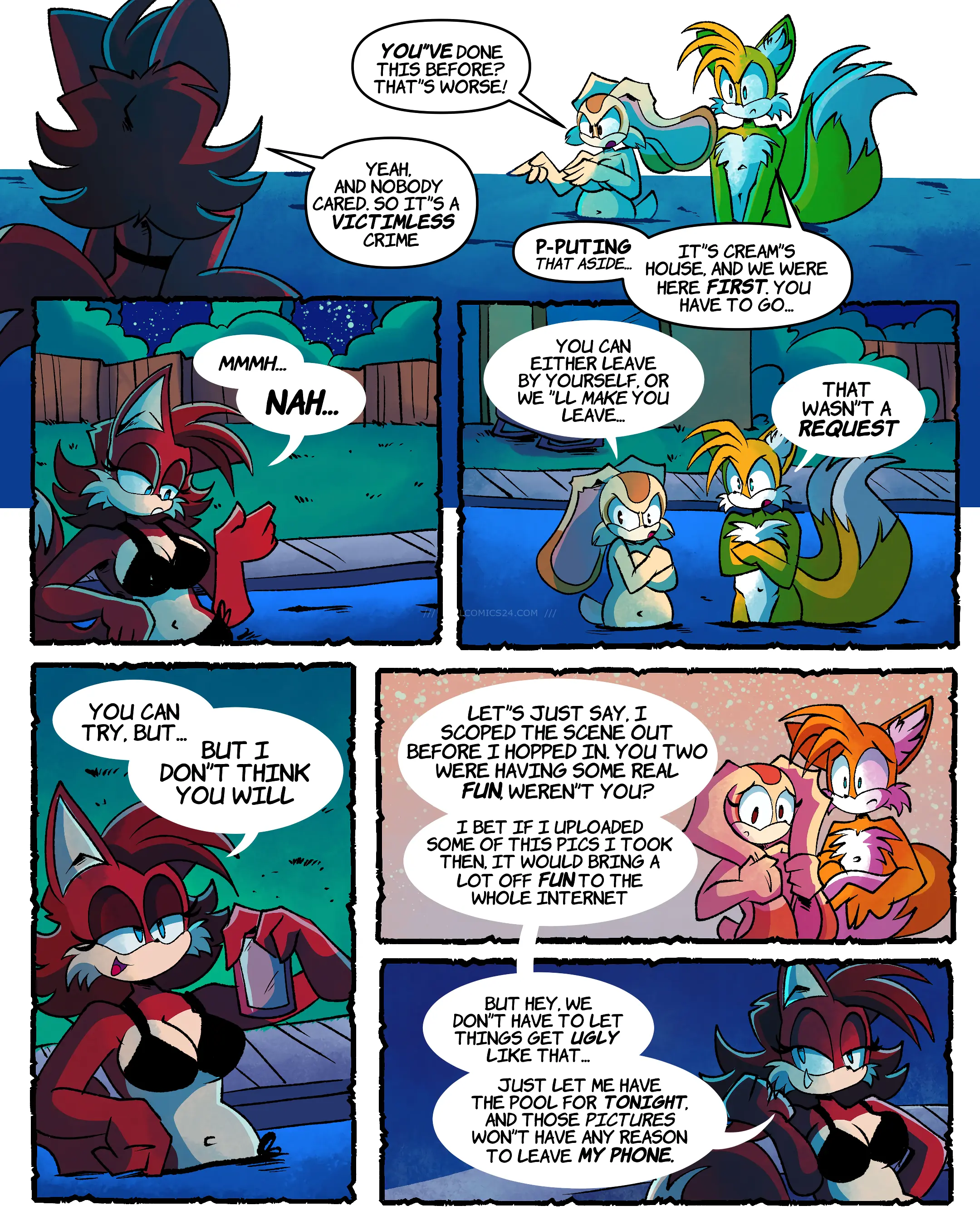 Watch porn comics — Caught in the moonlight 07 — by allcomics24.com