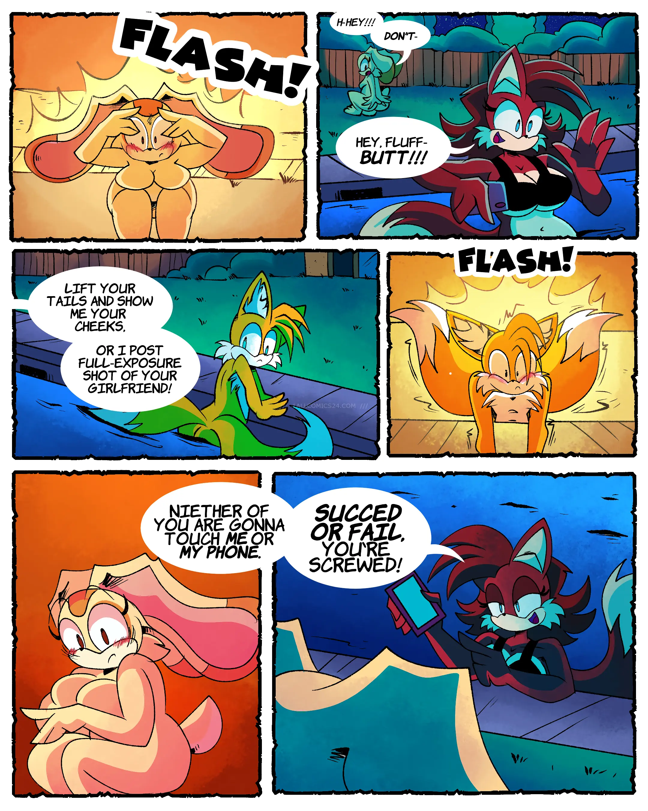 Watch porn comics — Caught in the moonlight 09 — by allcomics24.com