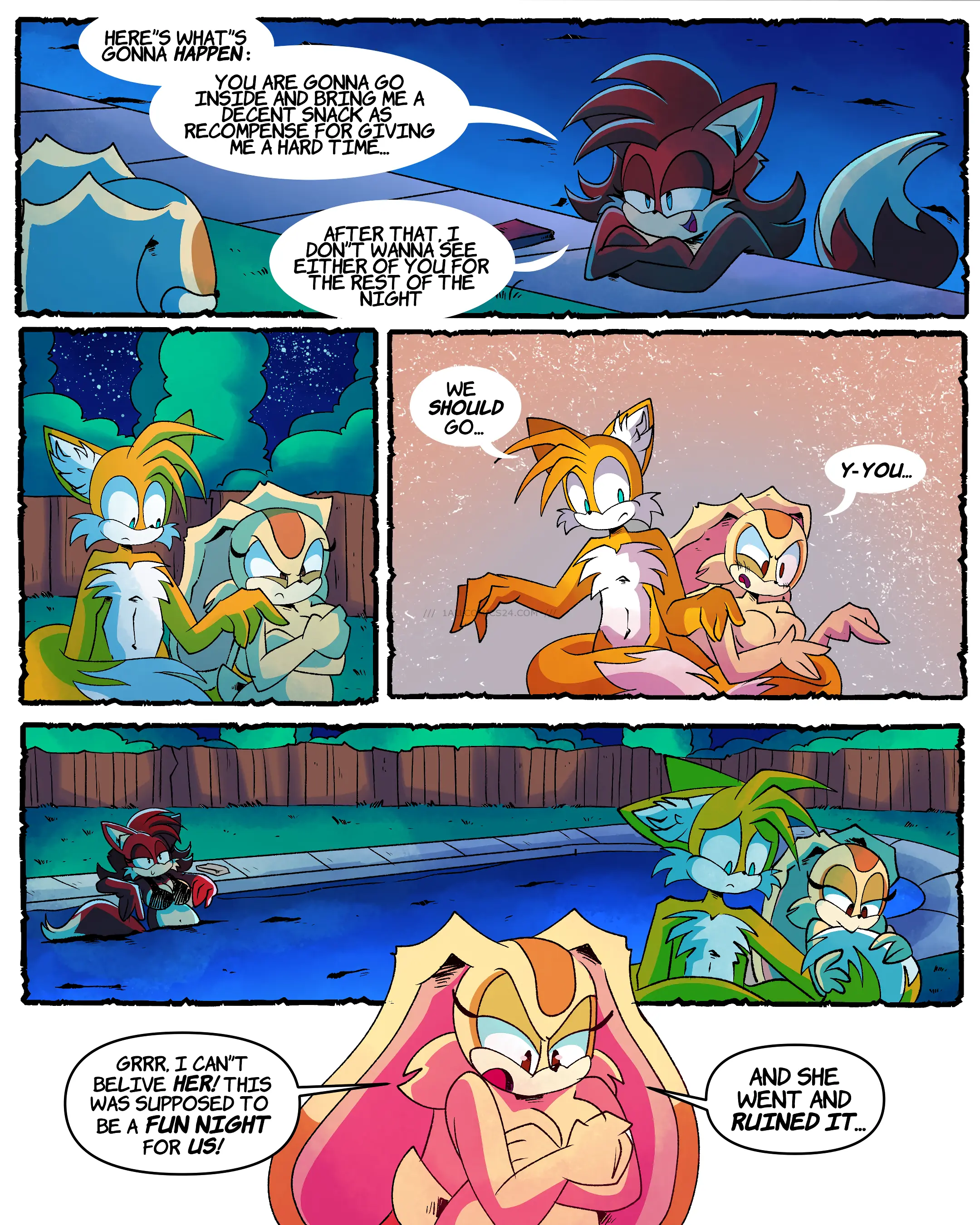 Watch porn comics — Caught in the moonlight 11 — by allcomics24.com