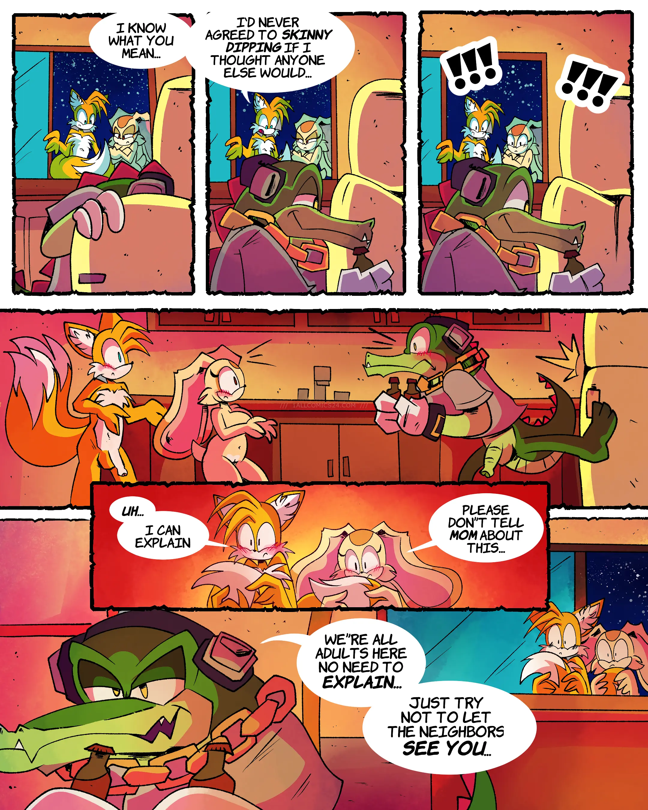 Watch porn comics — Caught in the moonlight 12 — by allcomics24.com