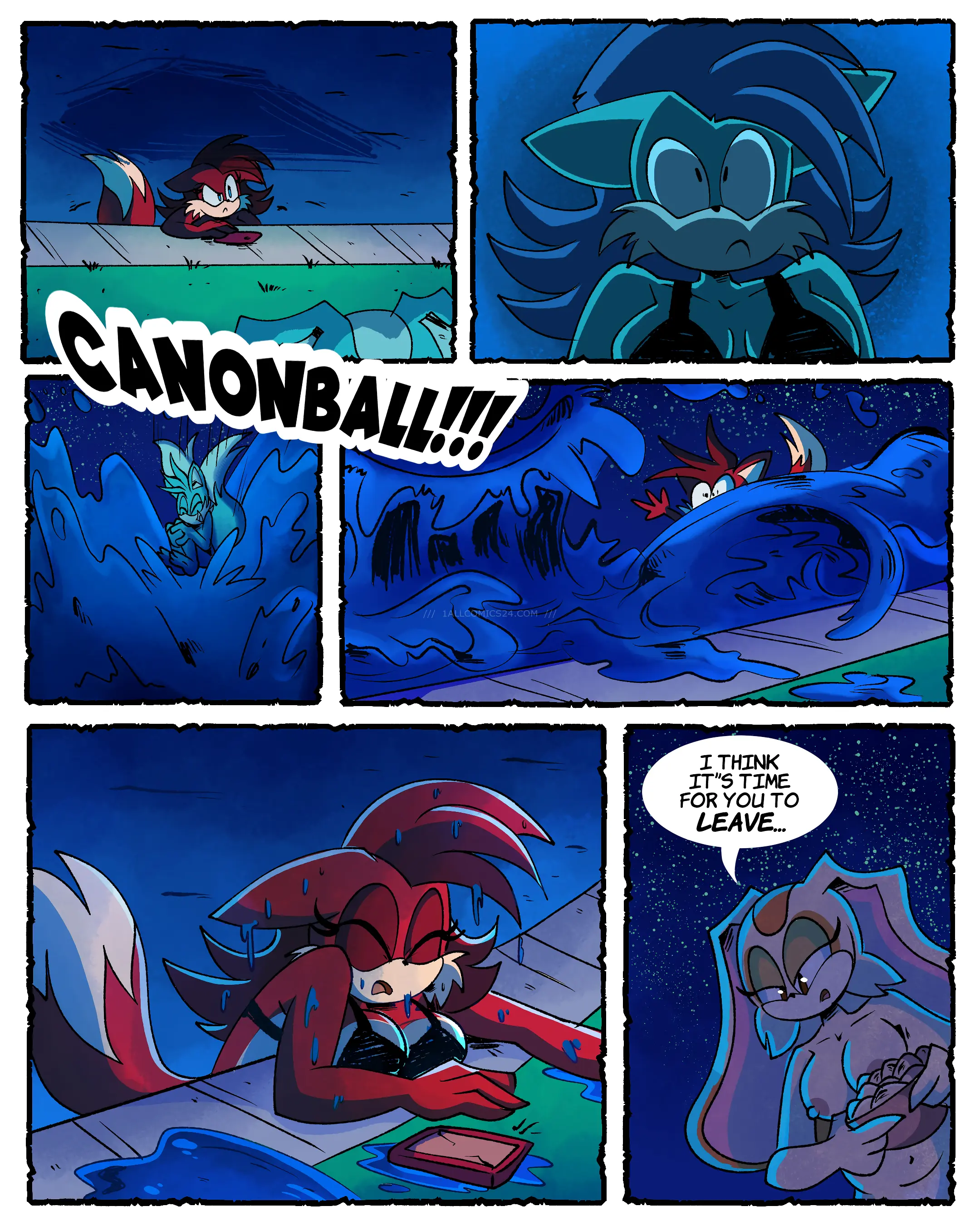 Watch porn comics — Caught in the moonlight 15 — by allcomics24.com