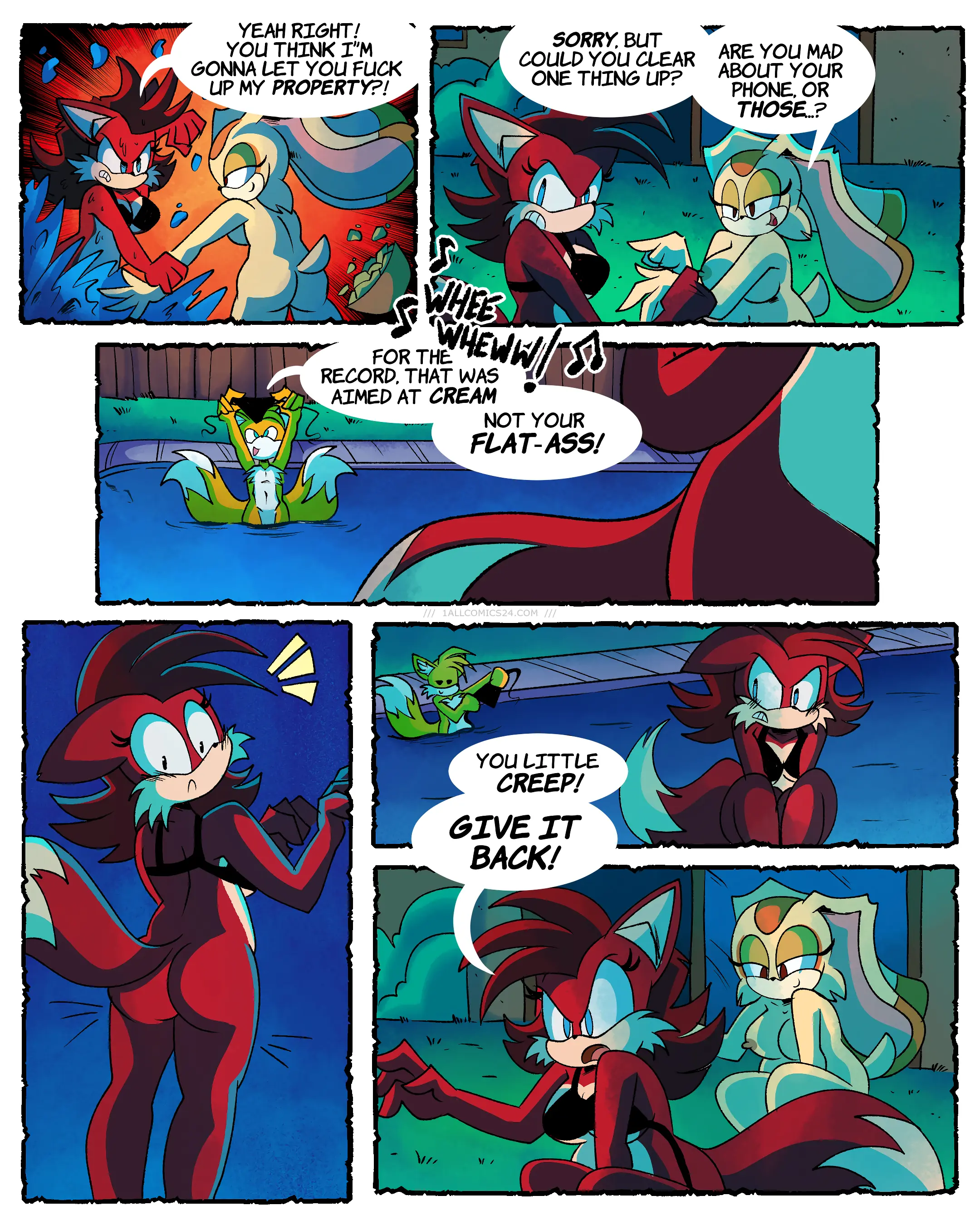 Watch porn comics — Caught in the moonlight 16 — by allcomics24.com