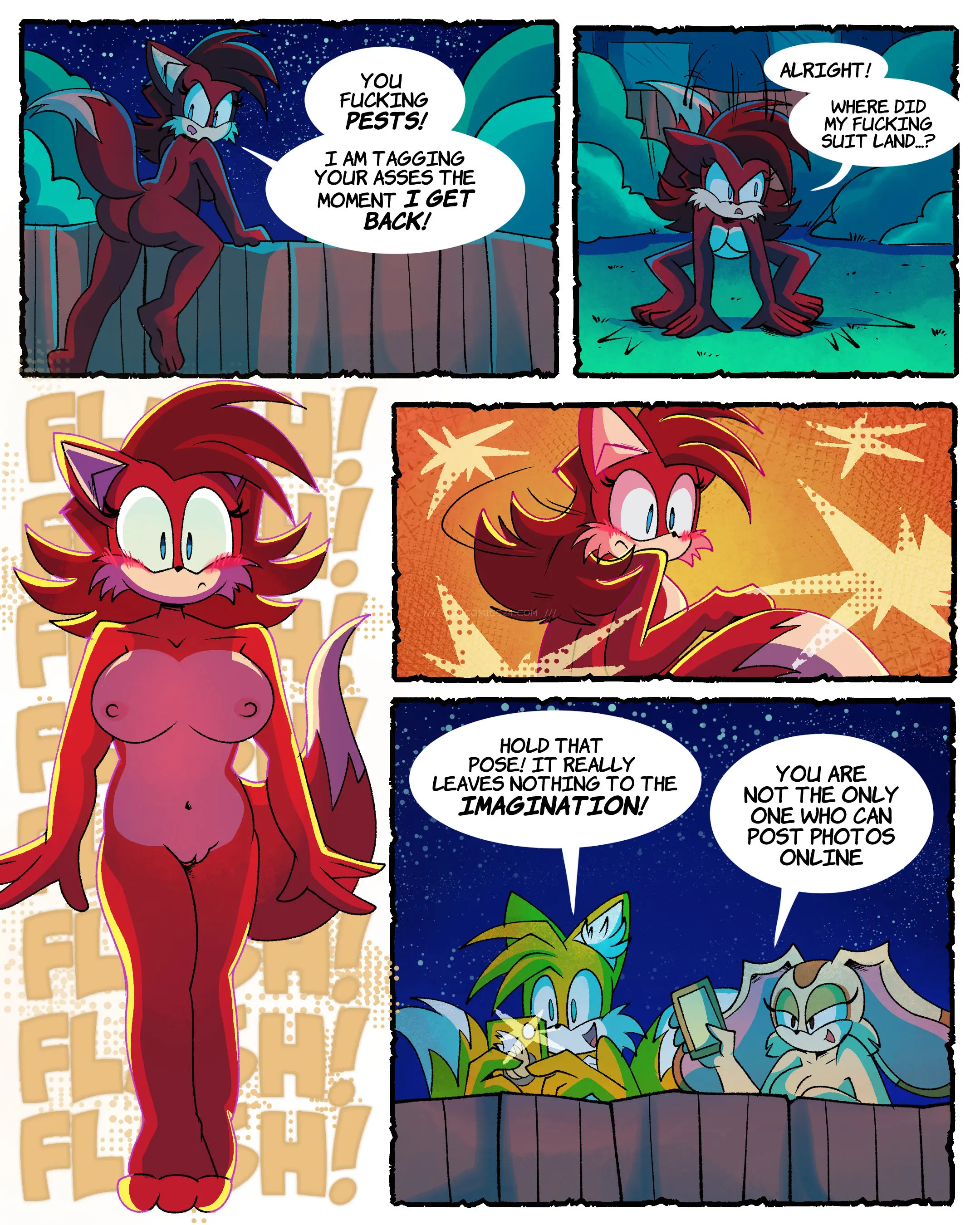 Watch porn comics — Caught in the moonlight 18 — by allcomics24.com