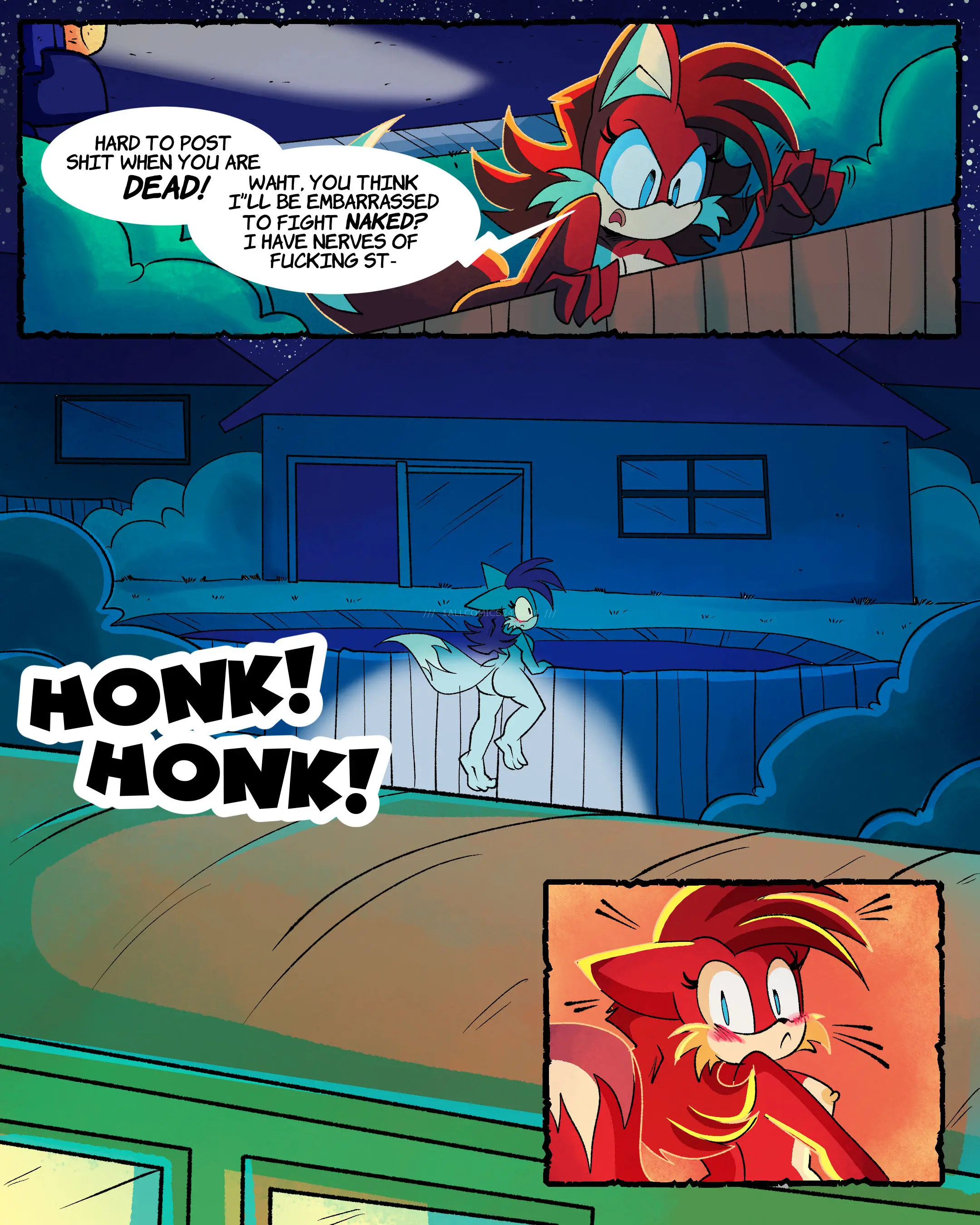 Watch porn comics — Caught in the moonlight 19 — by allcomics24.com