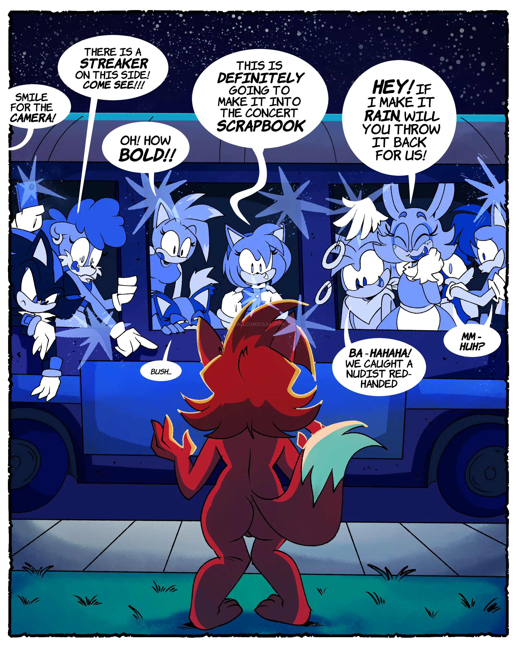 Watch porn comics — Caught in the moonlight 20 — by allcomics24.com
