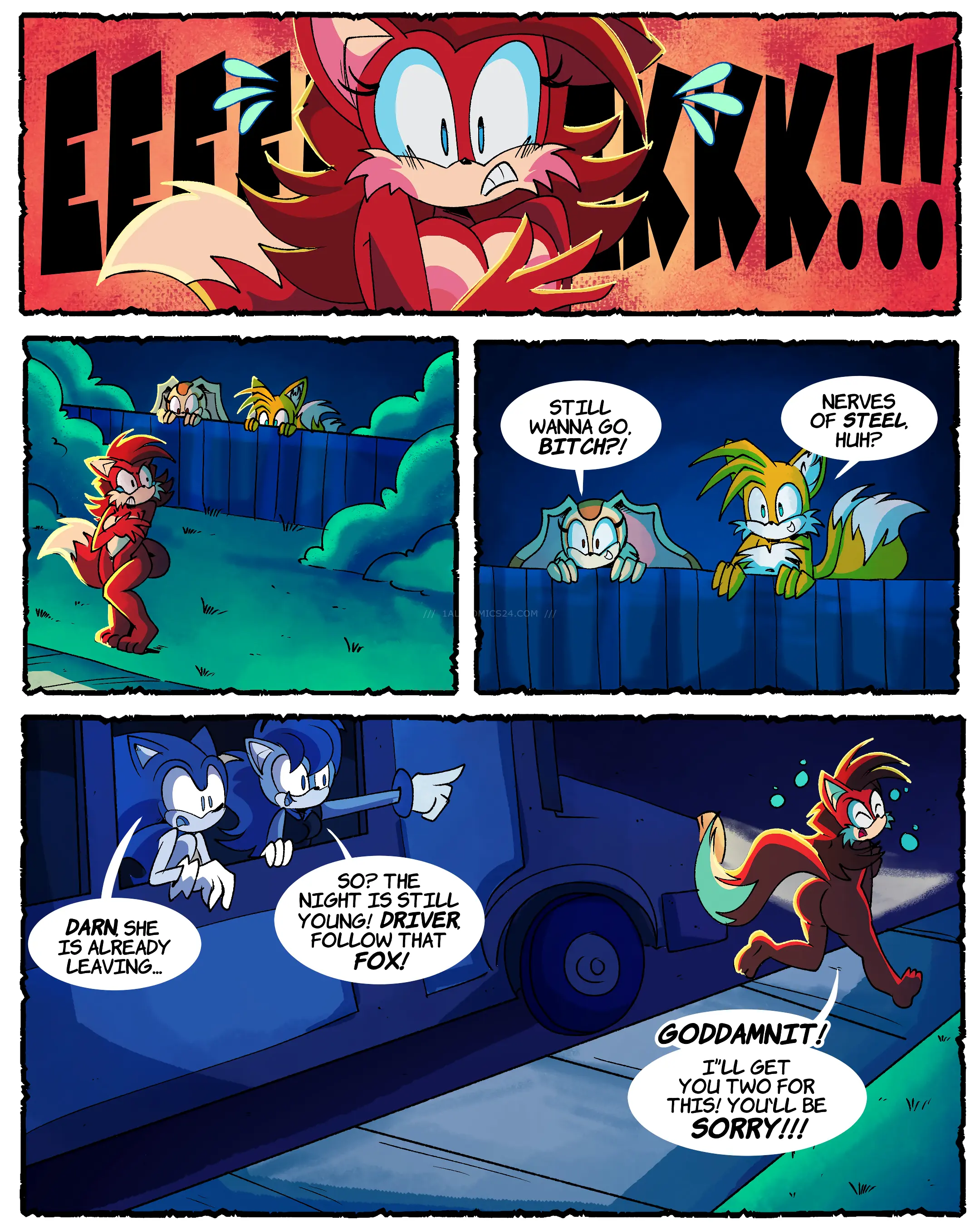 Watch porn comics — Caught in the moonlight 21 — by allcomics24.com
