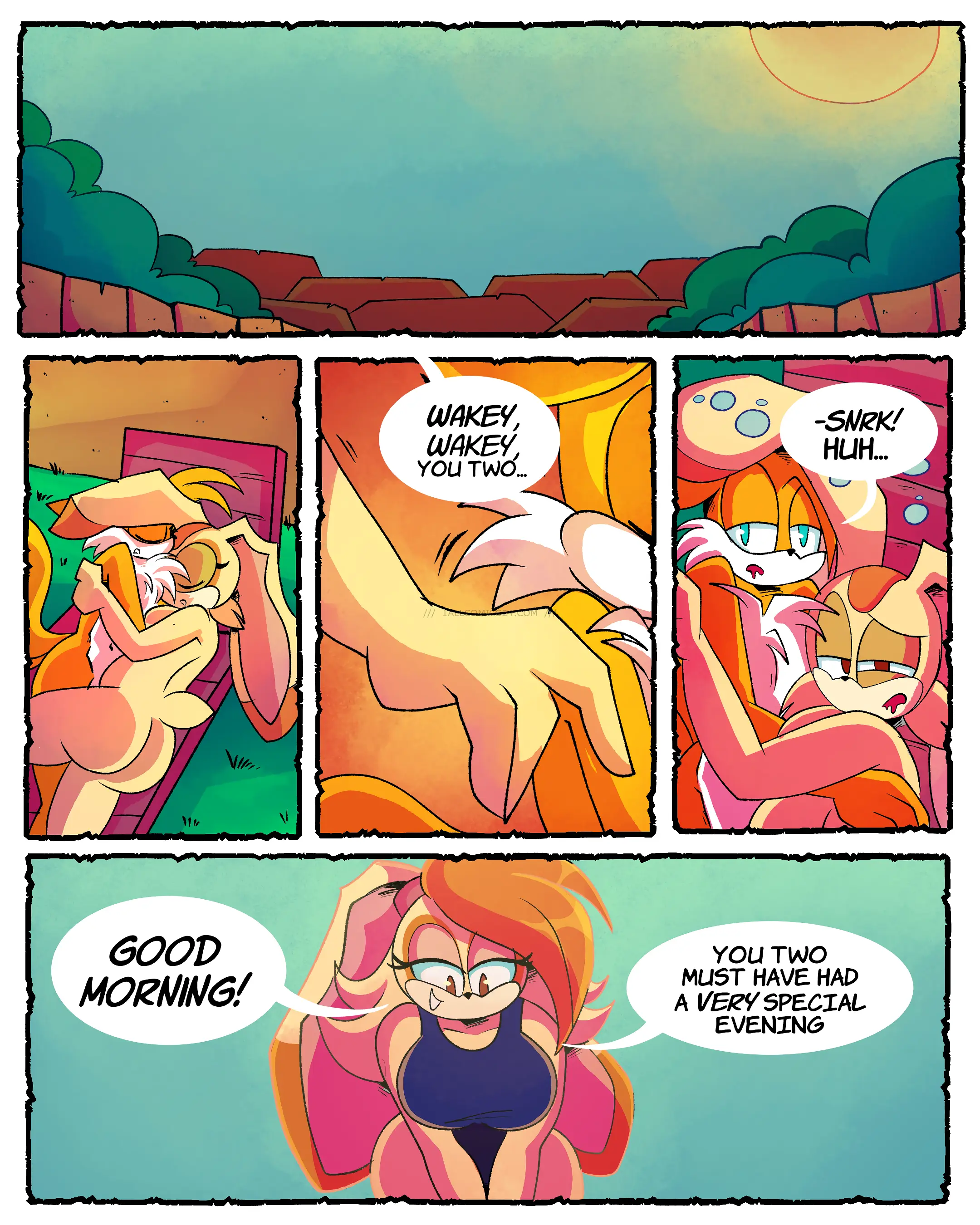 Watch porn comics — Caught in the moonlight 26 — by allcomics24.com