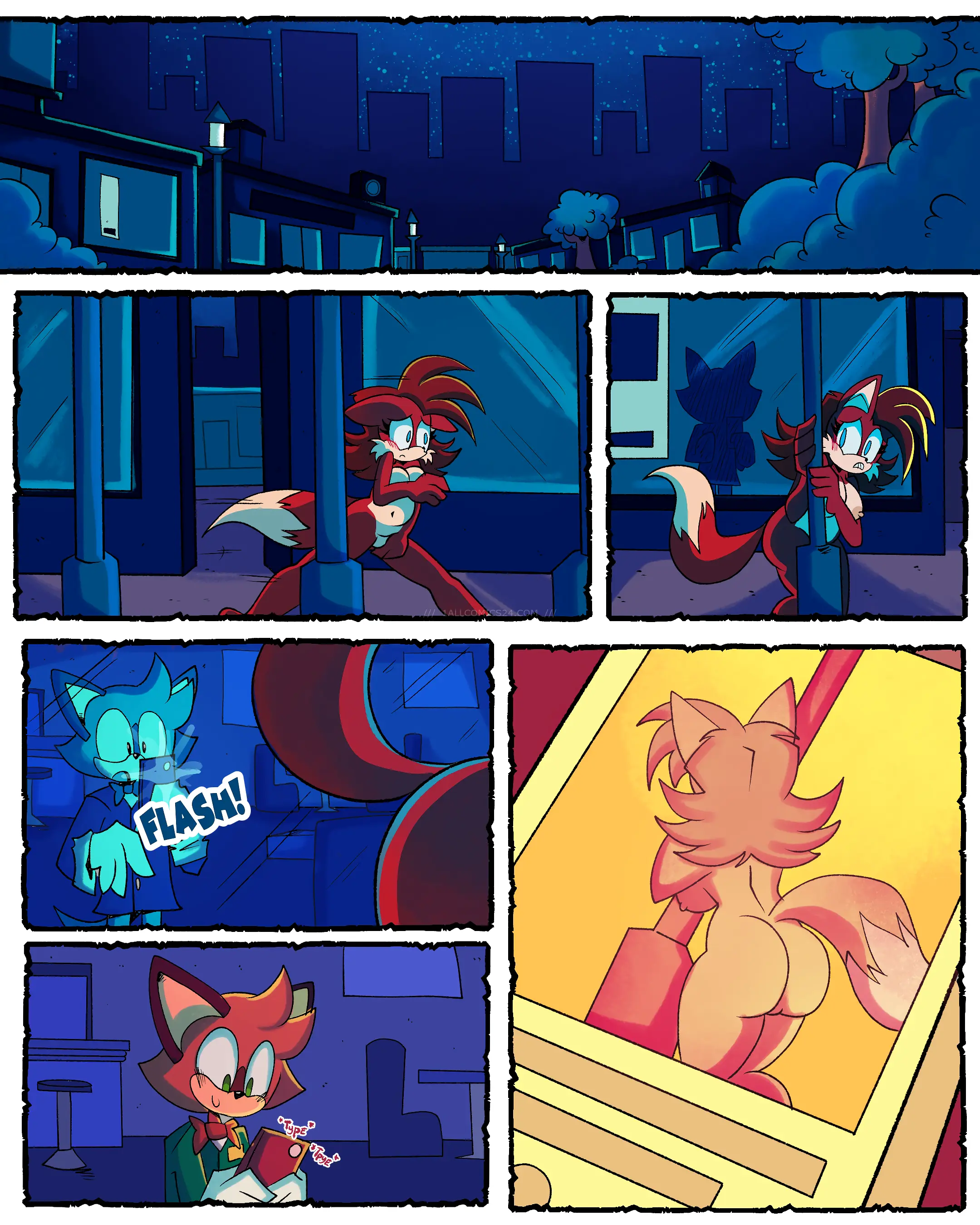 Watch porn comics — Caught in the moonlight 31 — by allcomics24.com