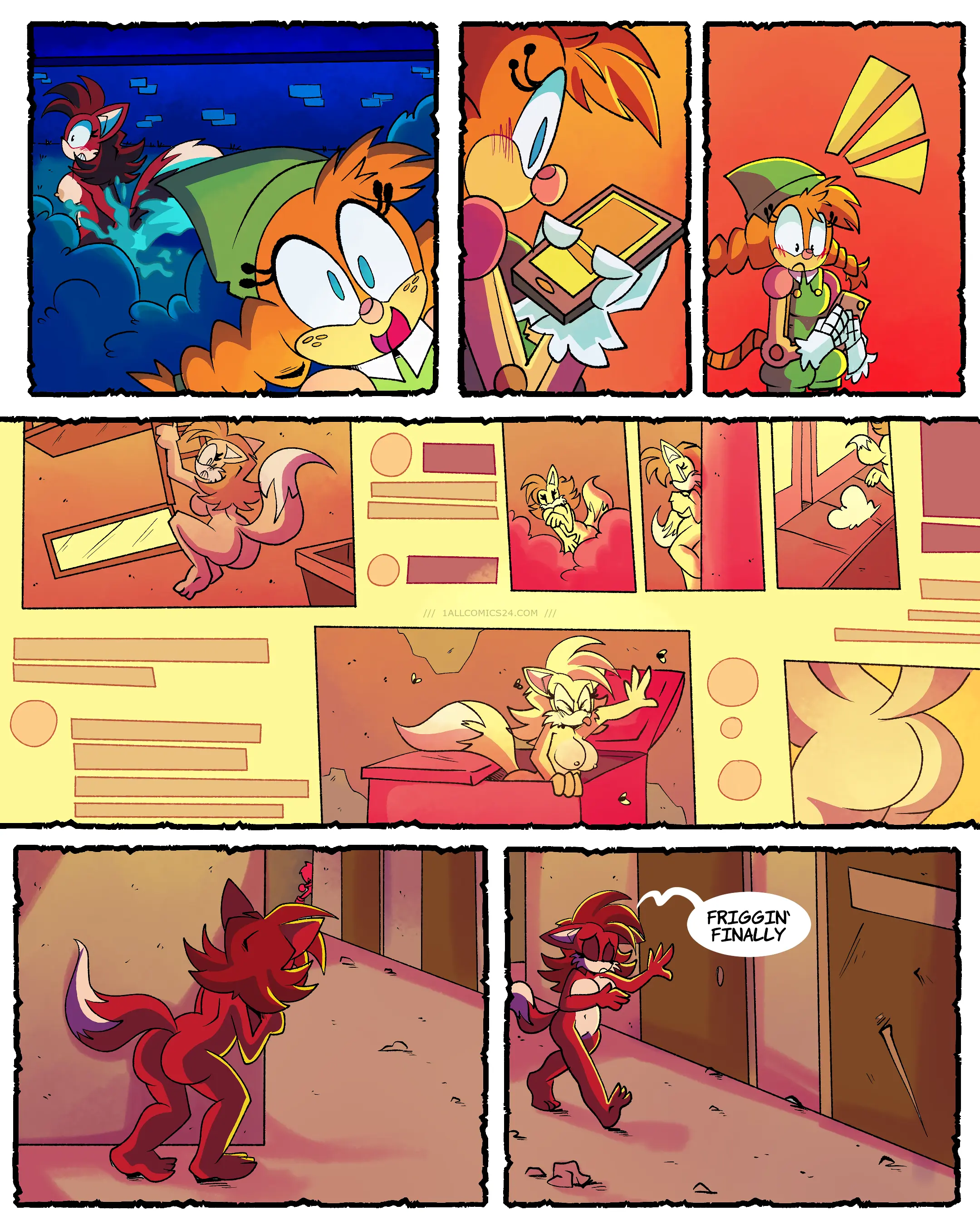 Watch porn comics — Caught in the moonlight 33 — by allcomics24.com