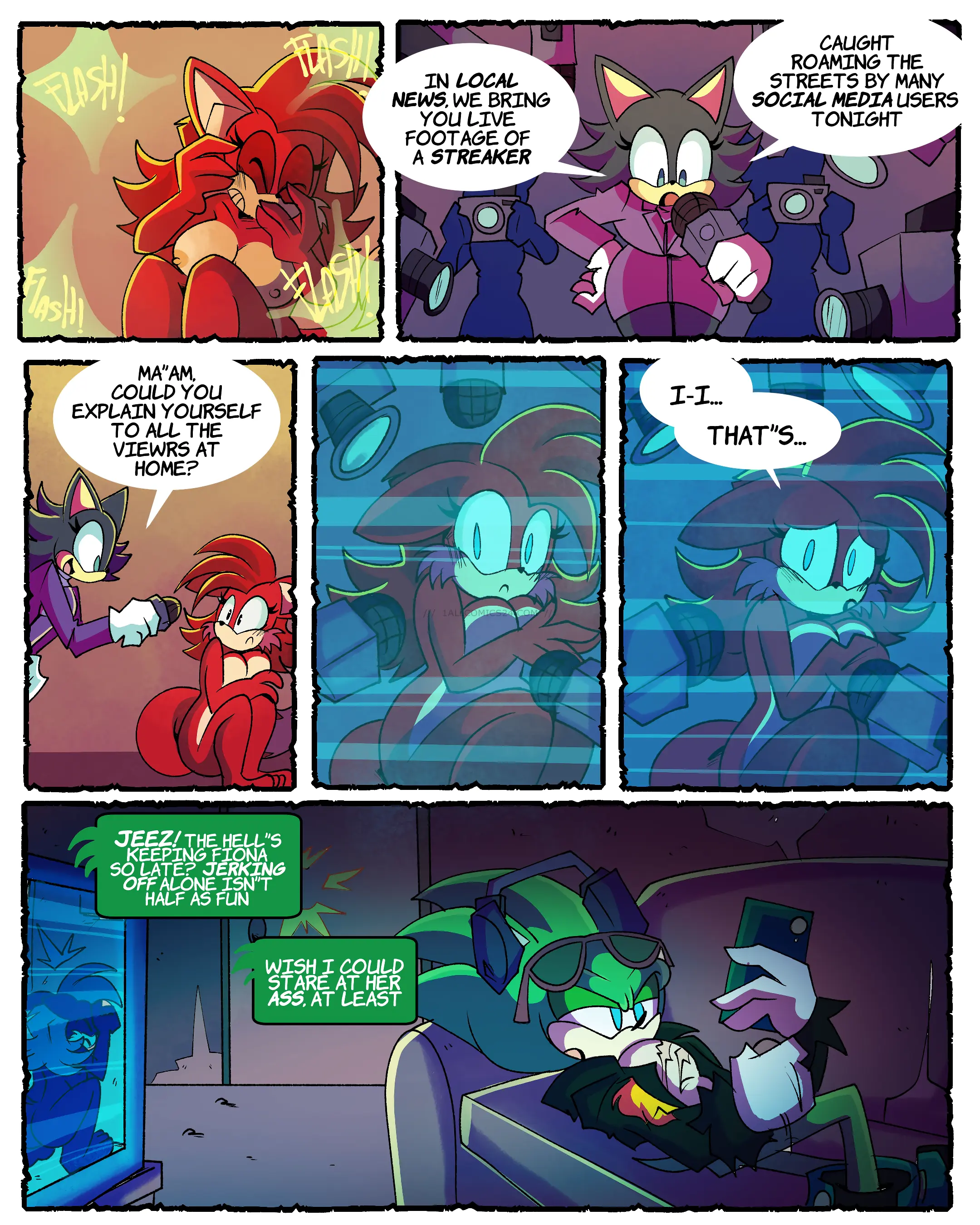 Watch porn comics — Caught in the moonlight 35 — by allcomics24.com