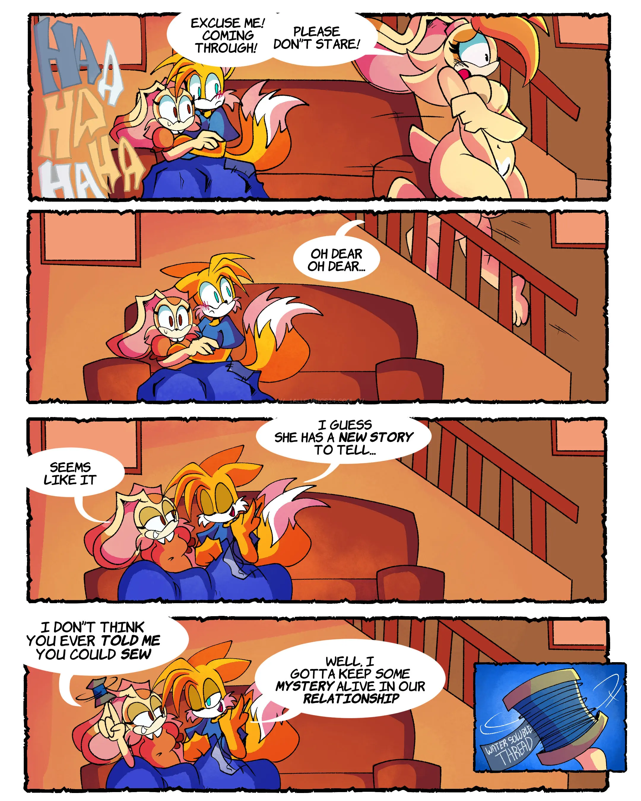 Watch porn comics — Caught in the moonlight 38 — by allcomics24.com