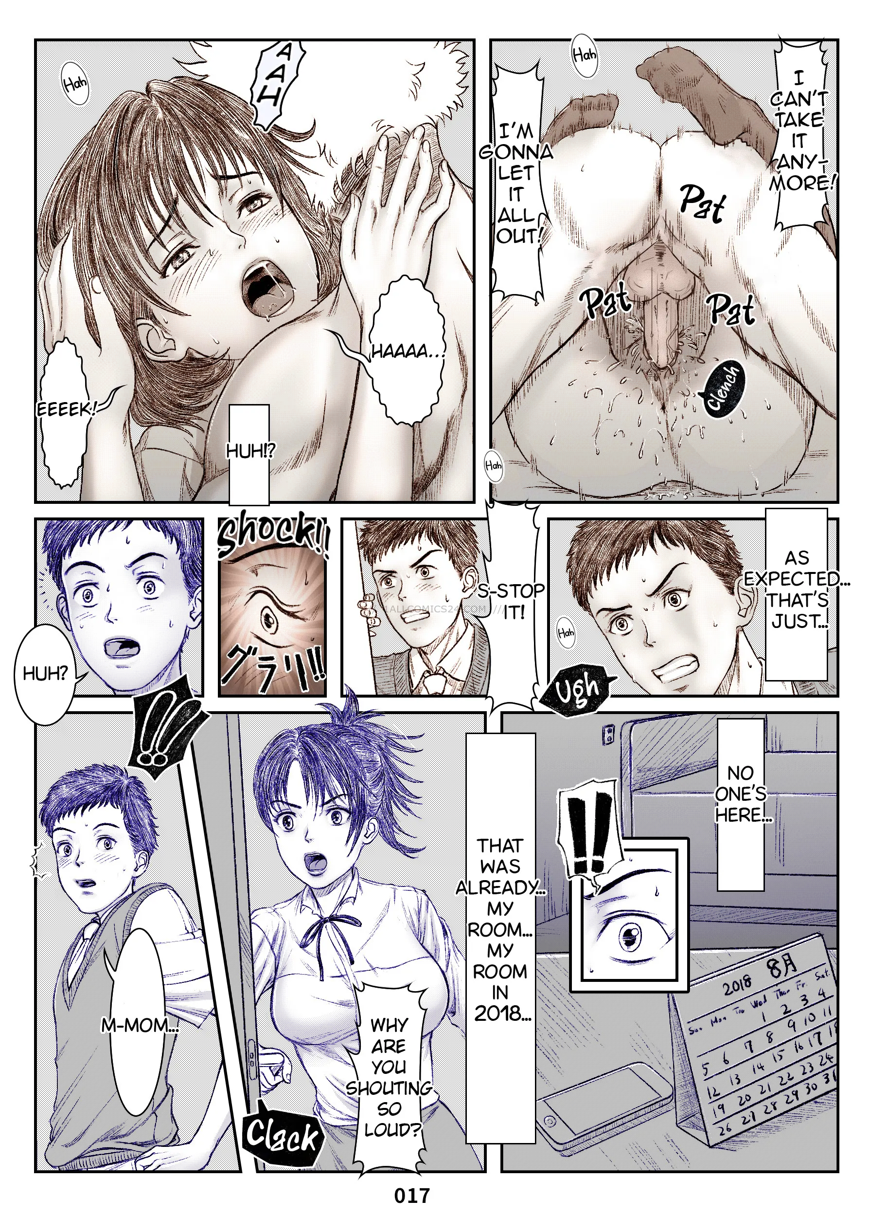 Watch porn comics — Closet to summer time slip mother netorare 17 — by allcomics24.com