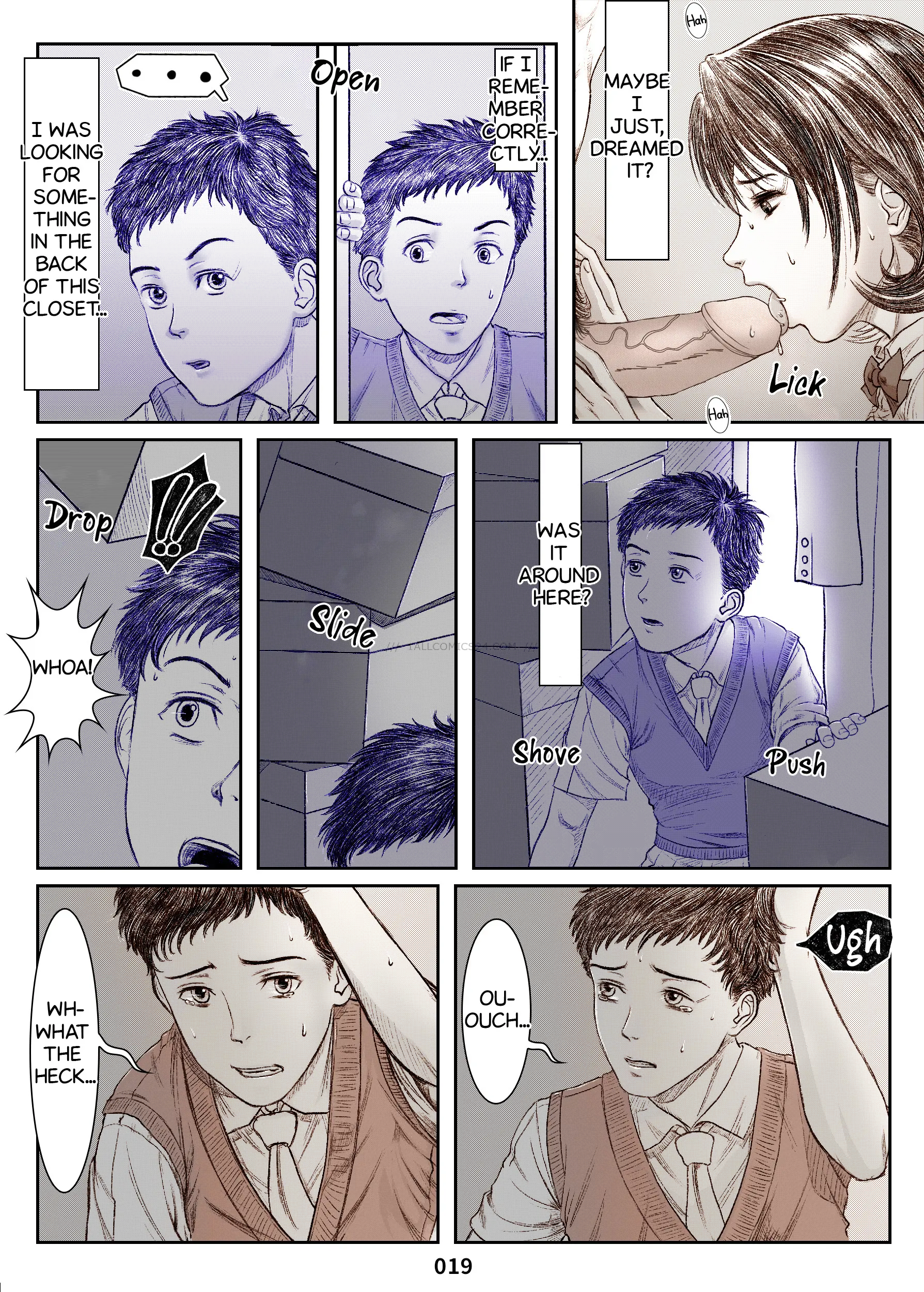 Watch porn comics — Closet to summer time slip mother netorare 19 — by allcomics24.com