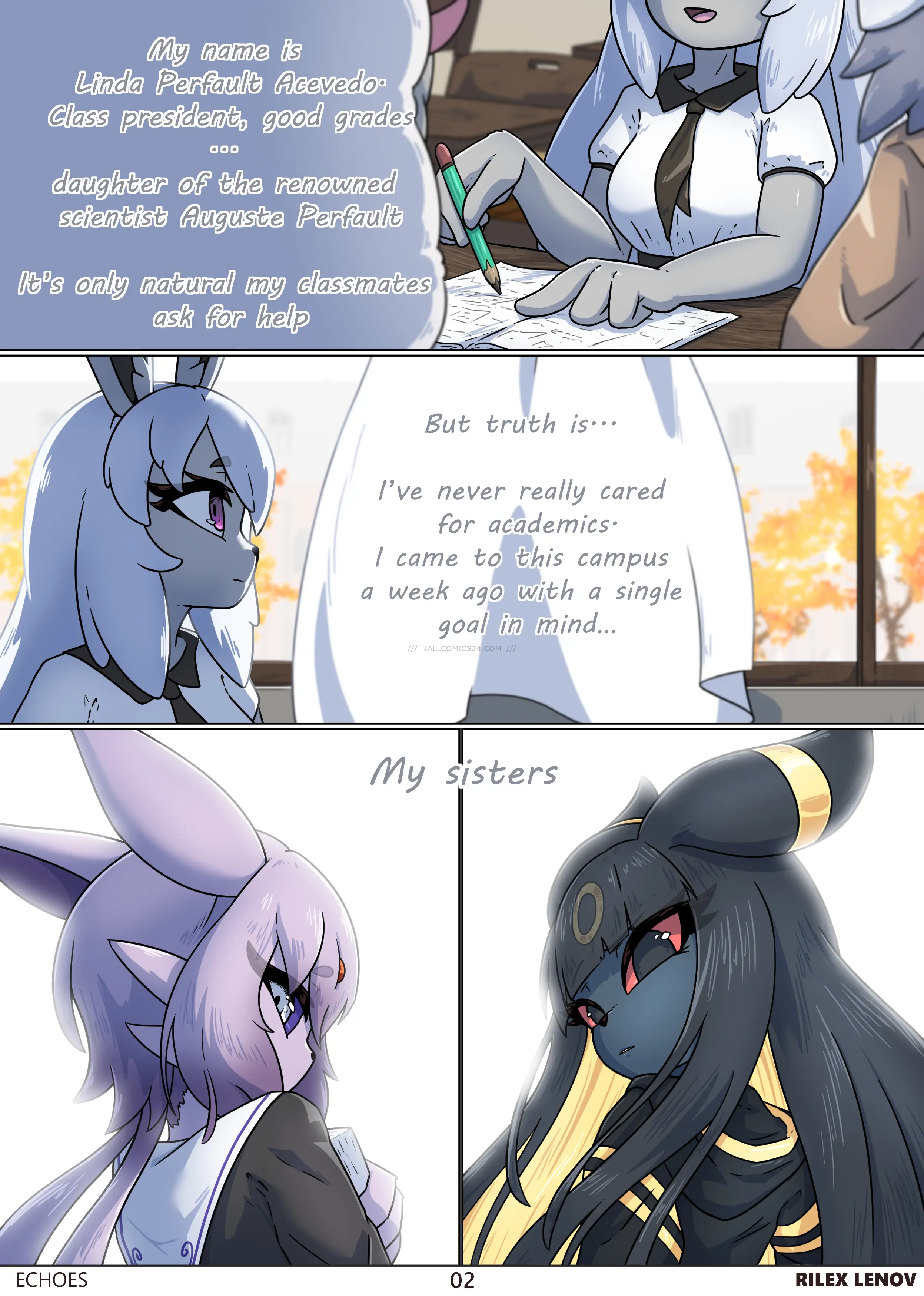 Watch porn comics — Echoes 02 — by allcomics24.com