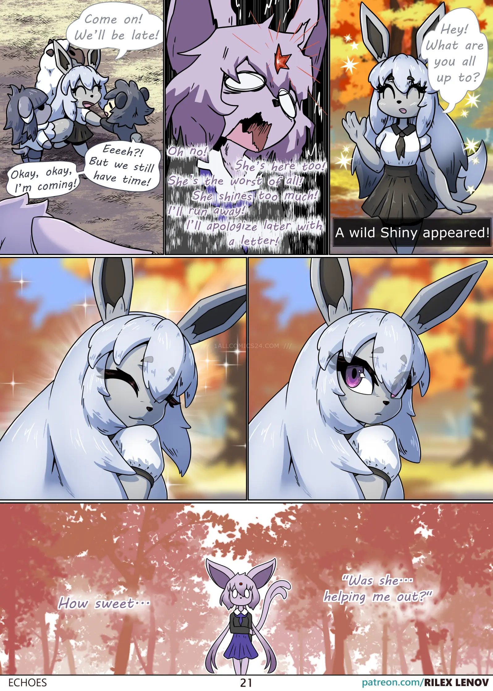 Watch porn comics — Echoes 21 — by allcomics24.com