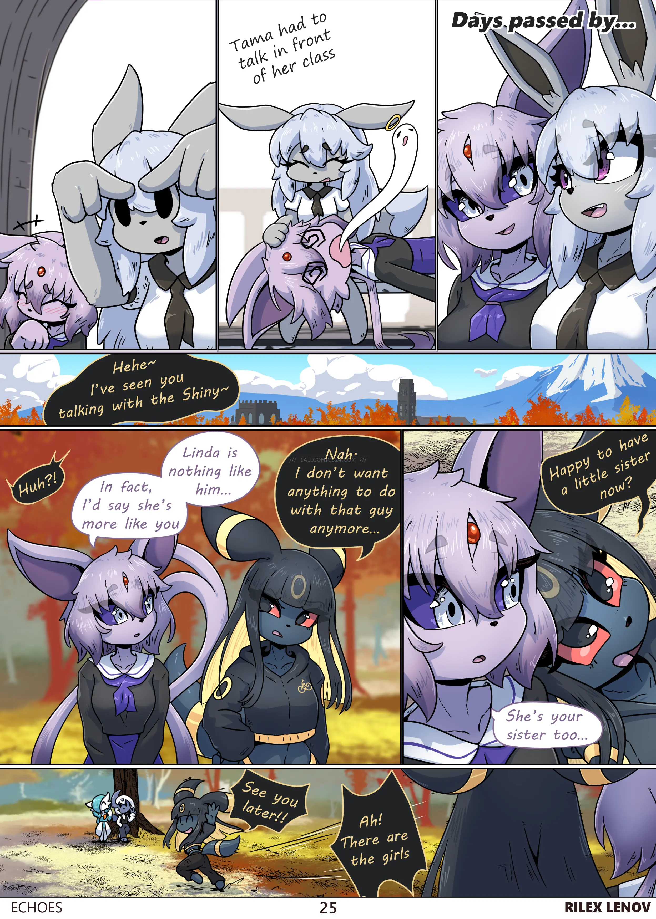 Watch porn comics — Echoes 25 — by allcomics24.com