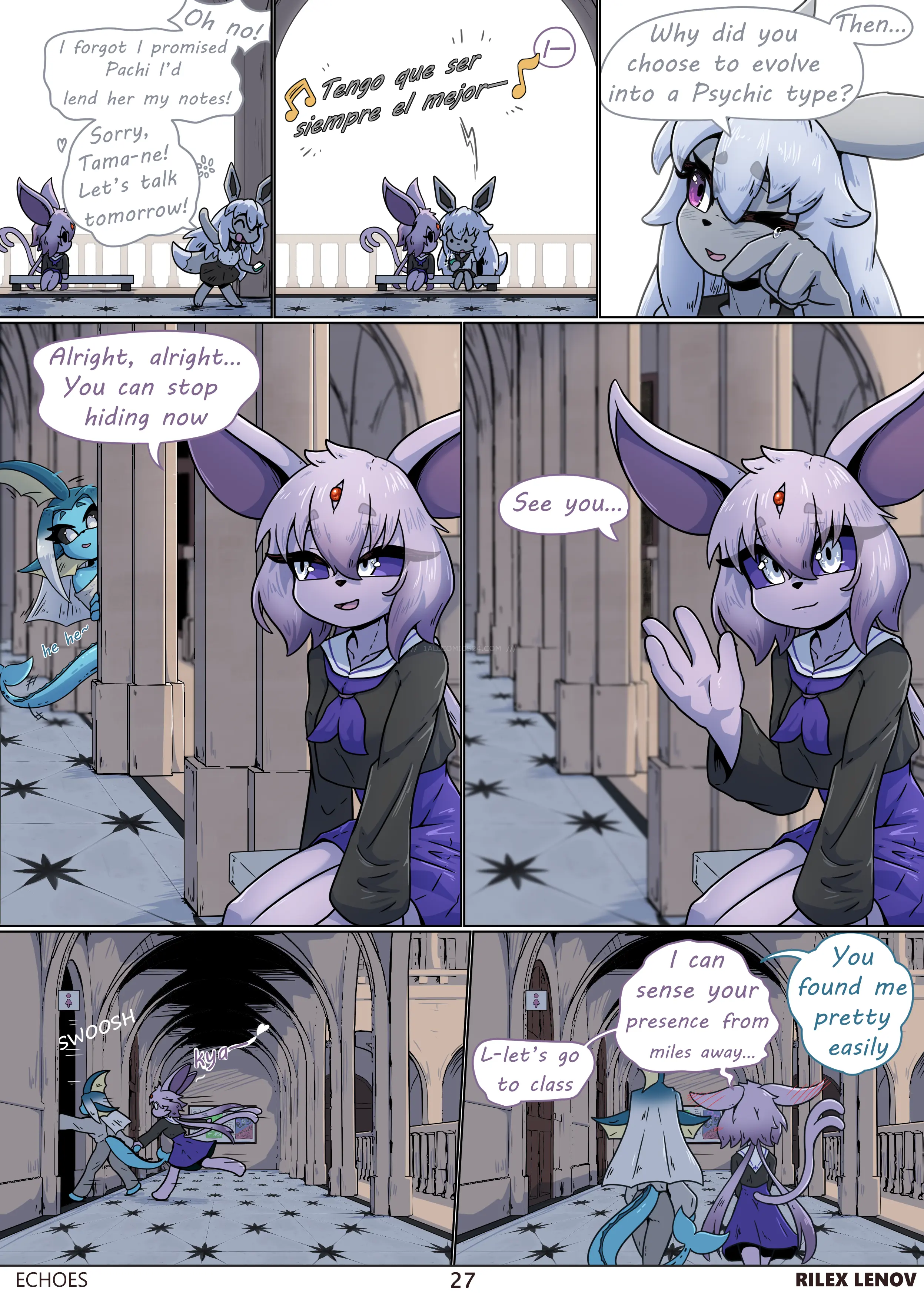 Watch porn comics — Echoes 27 — by allcomics24.com