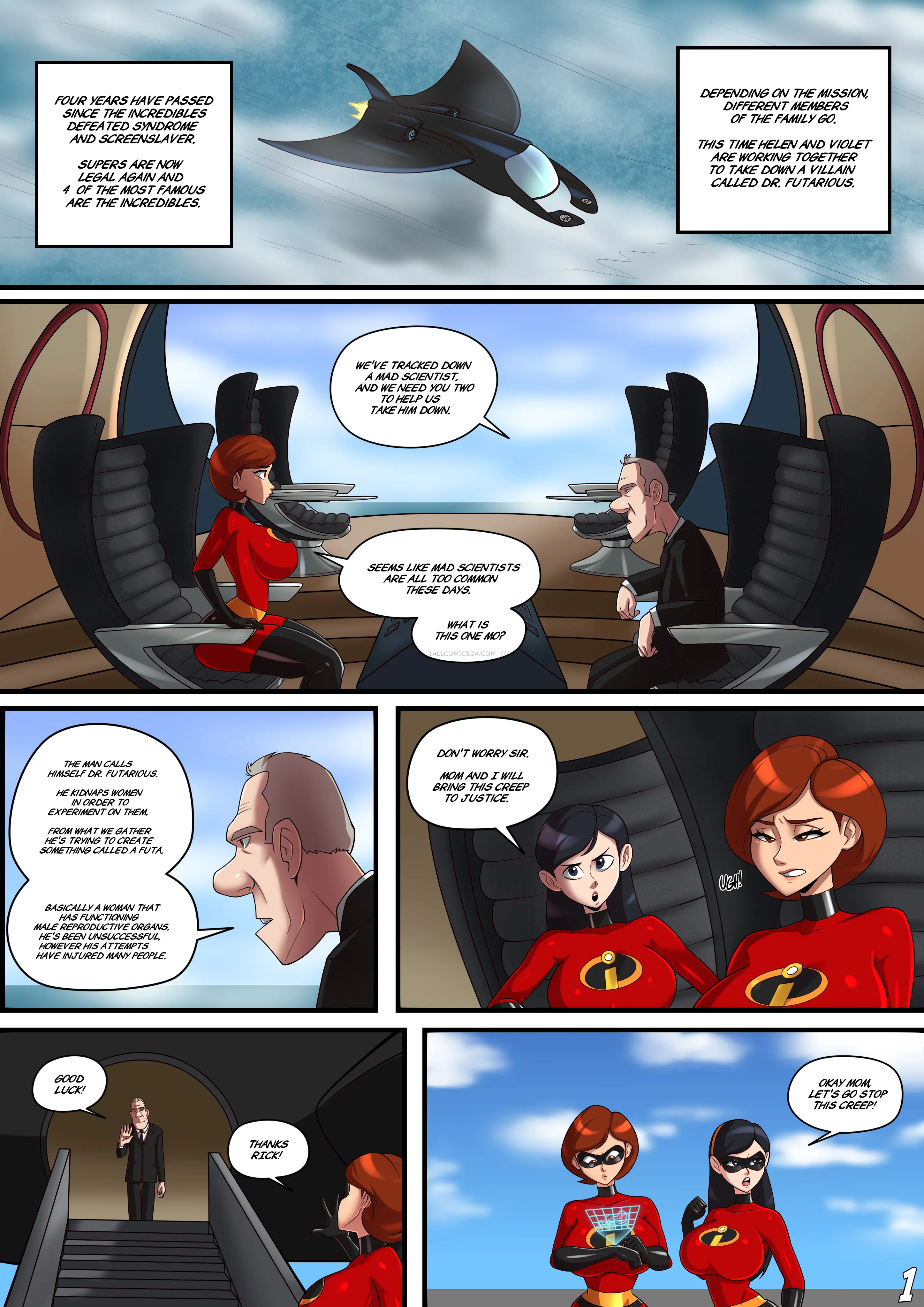 Watch porn comics — Incestibles helens stretchy situation 02 — by allcomics24.com