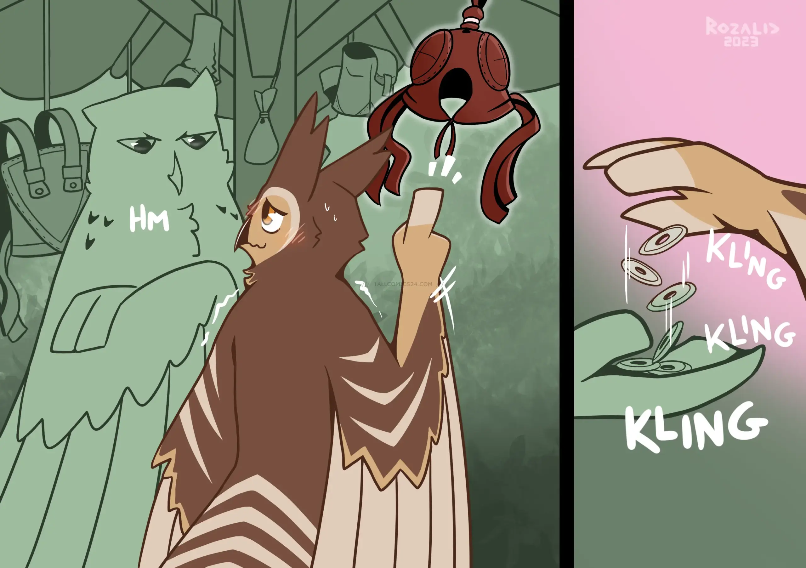 Watch porn comics — Kinky owls bondage 03 — by 1allcomics24.com