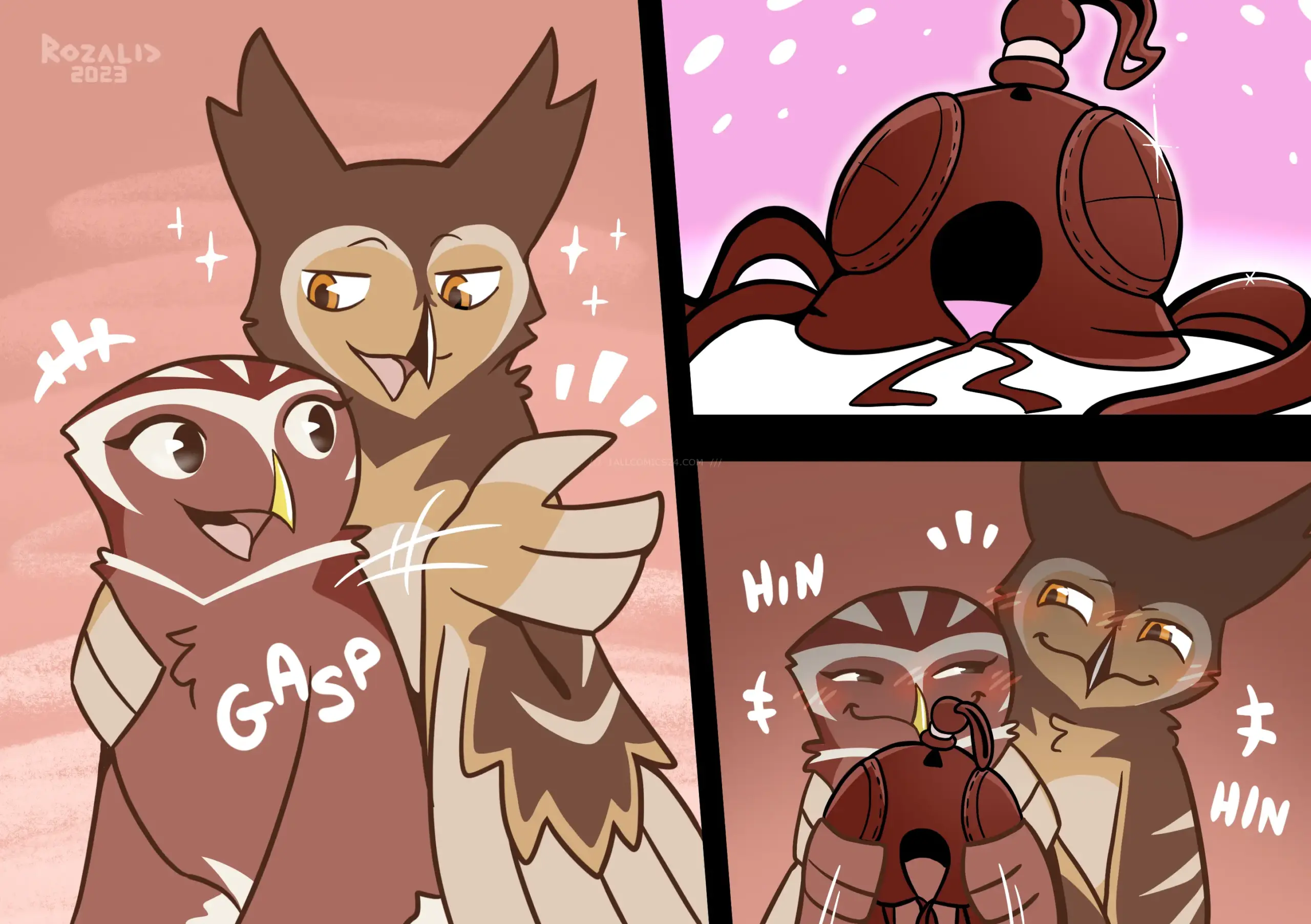 Watch porn comics — Kinky owls bondage 05 — by 1allcomics24.com
